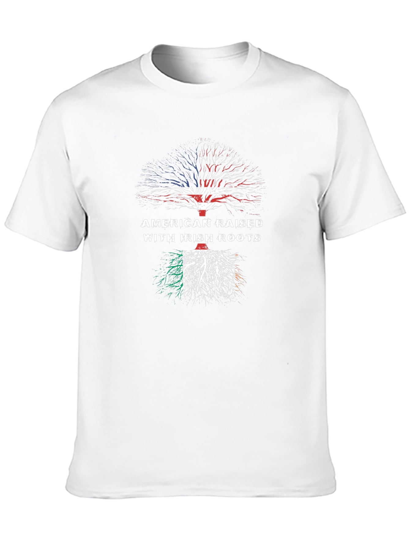 Irish Roots American Raised Tee