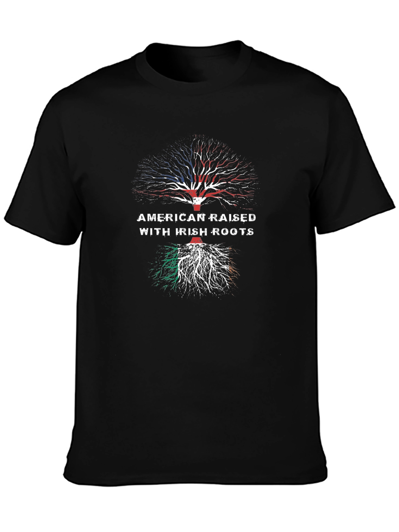 Irish Roots American Raised Tee