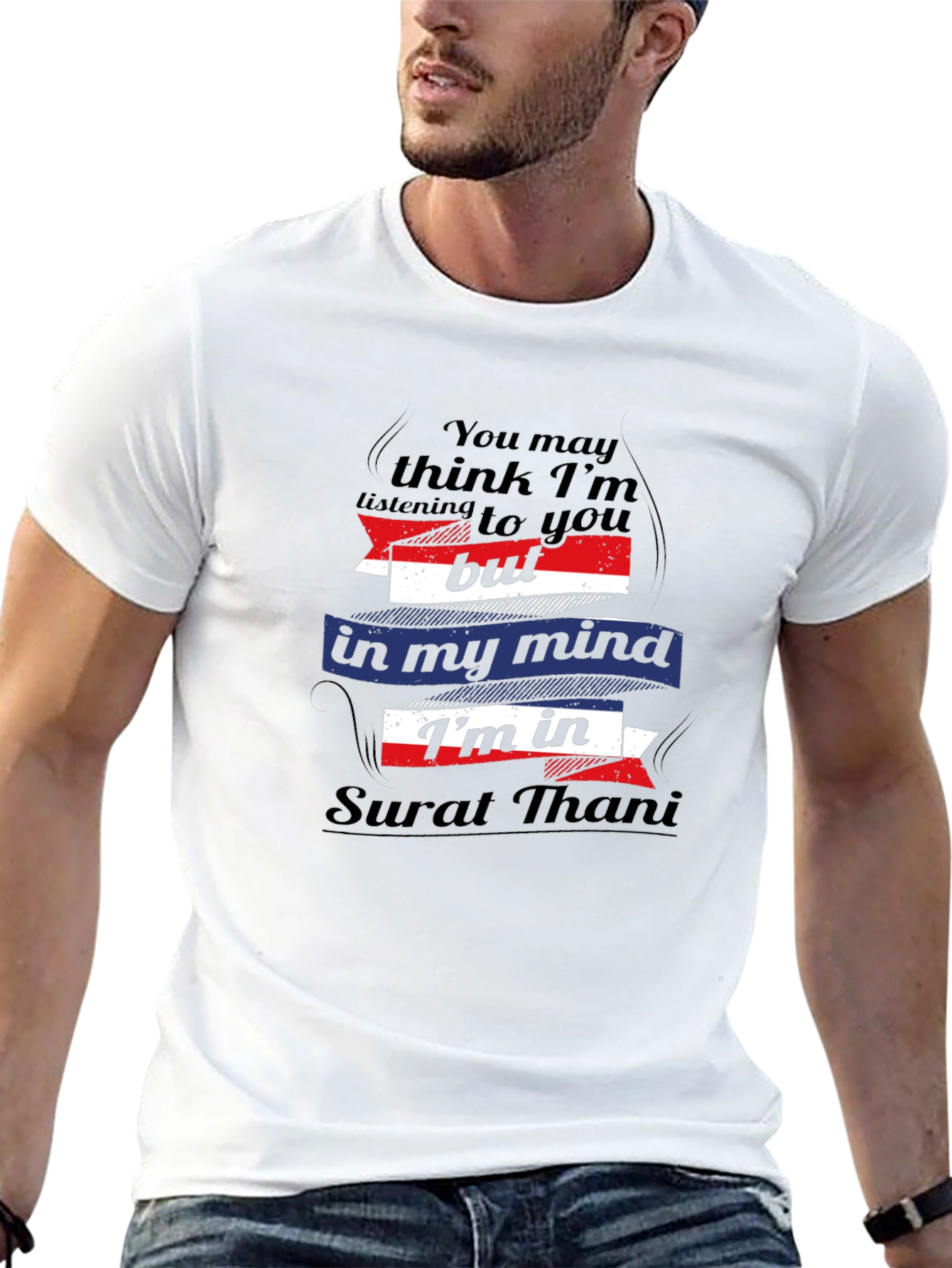 Surat Thani Mind T-Shirt - Funny Travel Tee