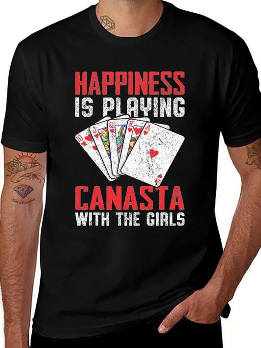 Happiness is Playing Canasta T-Shirt
