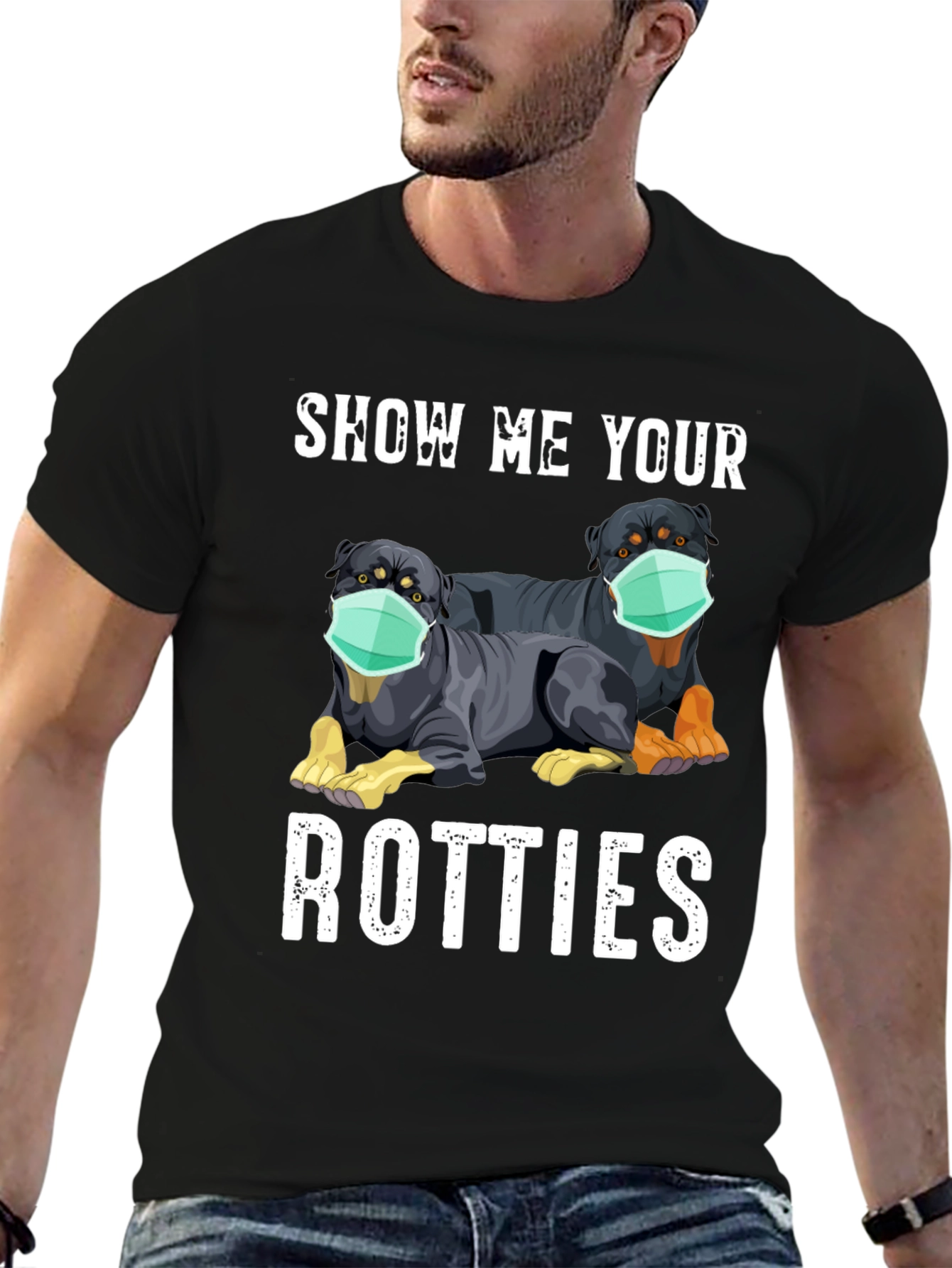Show Me Your Rotties Graphic Tee