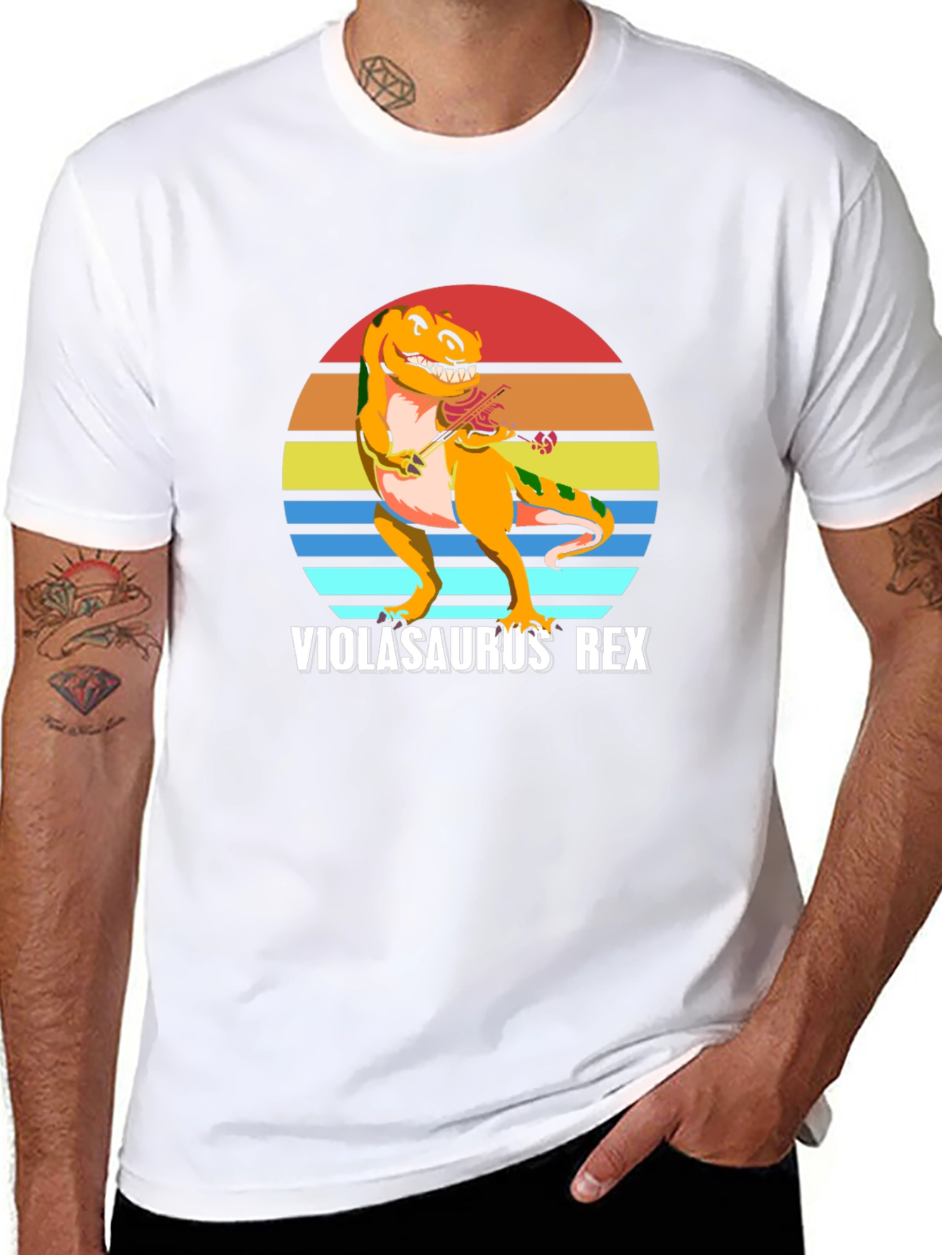 Violasaurus Rex T-Shirt