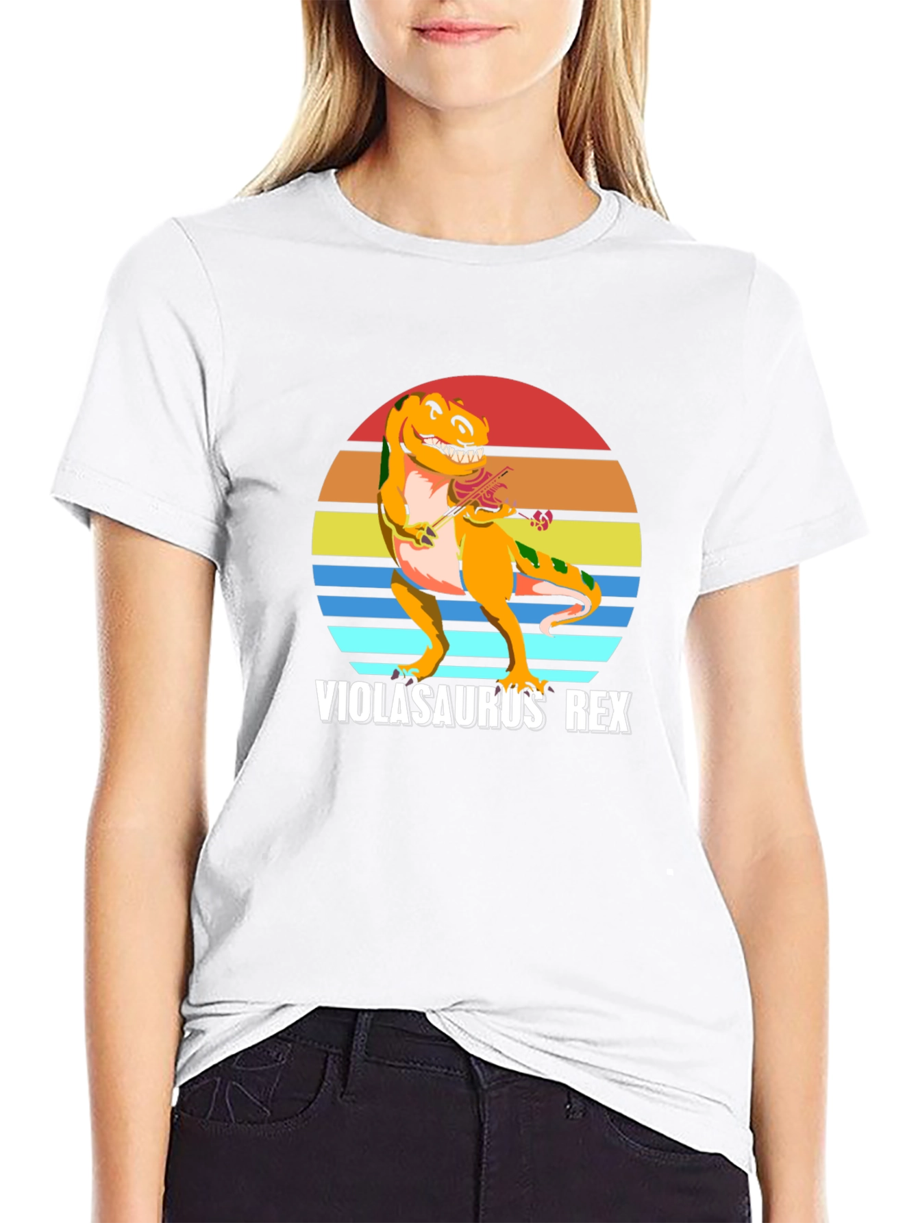 Violasaurus Rex T-Shirt