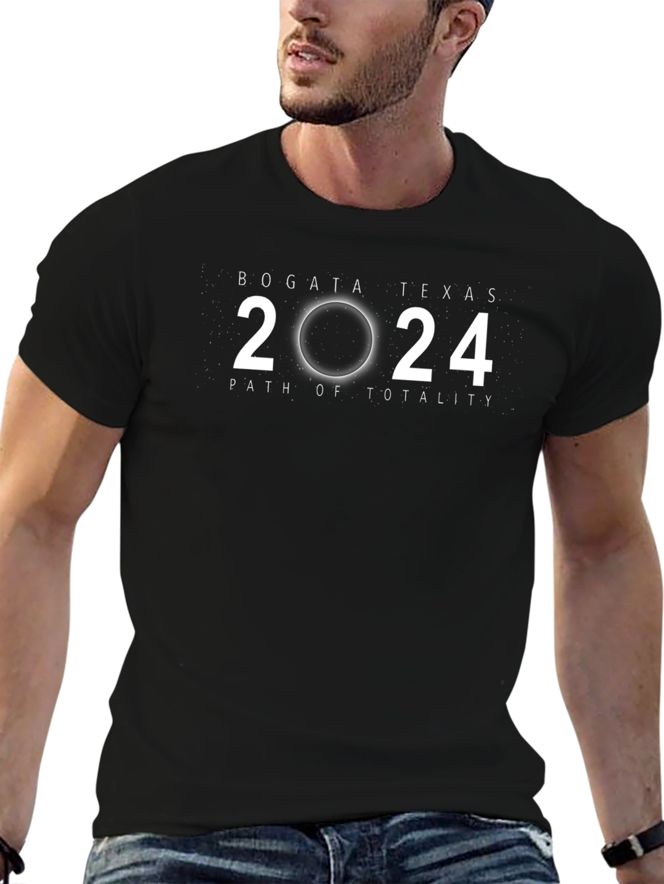Bogata Texas 2024 Total Solar Eclipse T-Shirt
