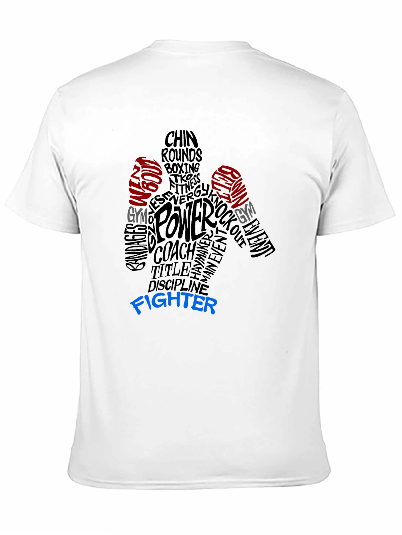 Boxing Fighter Graphic T-Shirt