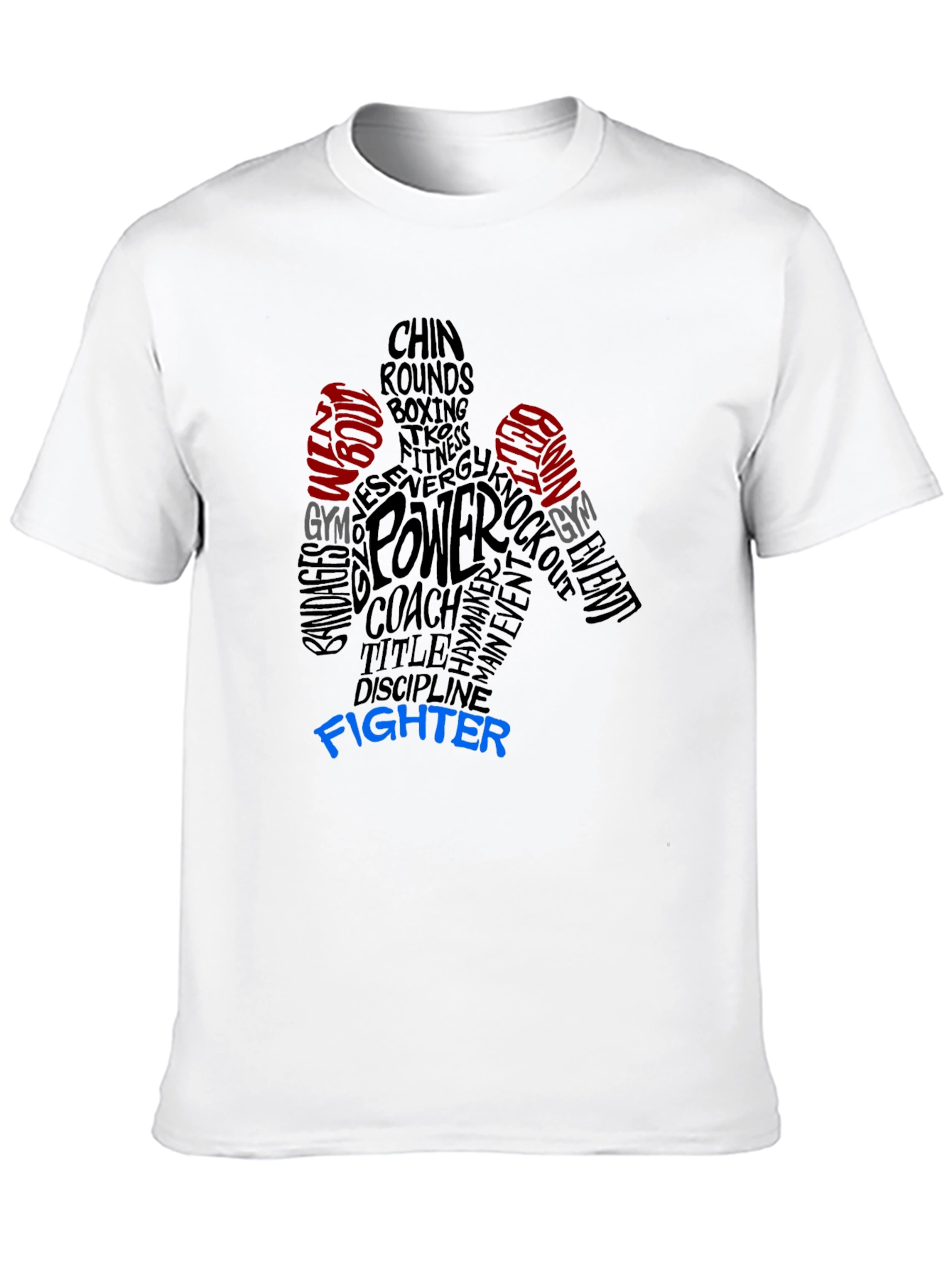 Boxing Fighter Graphic T-Shirt