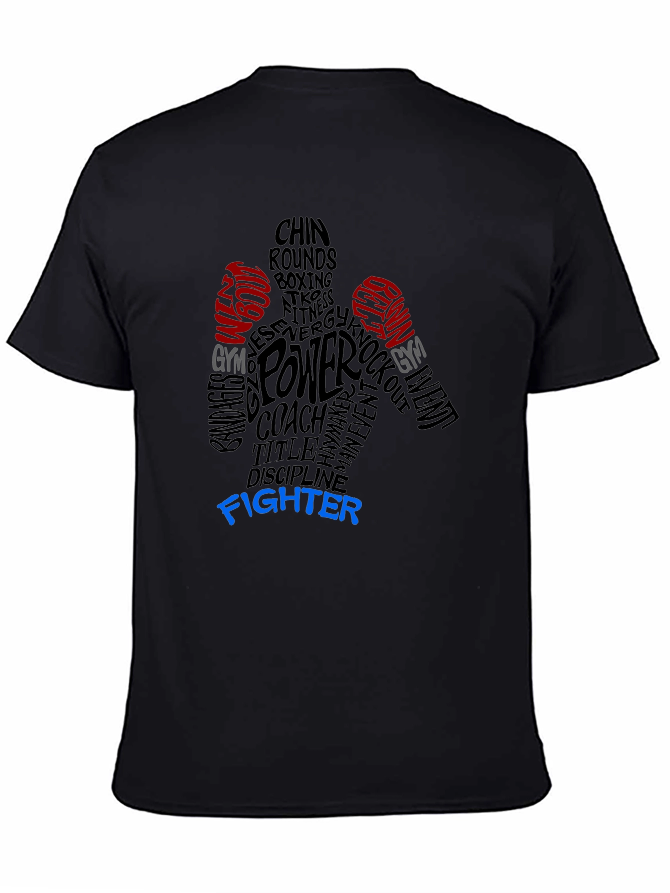 Boxing Fighter Graphic T-Shirt