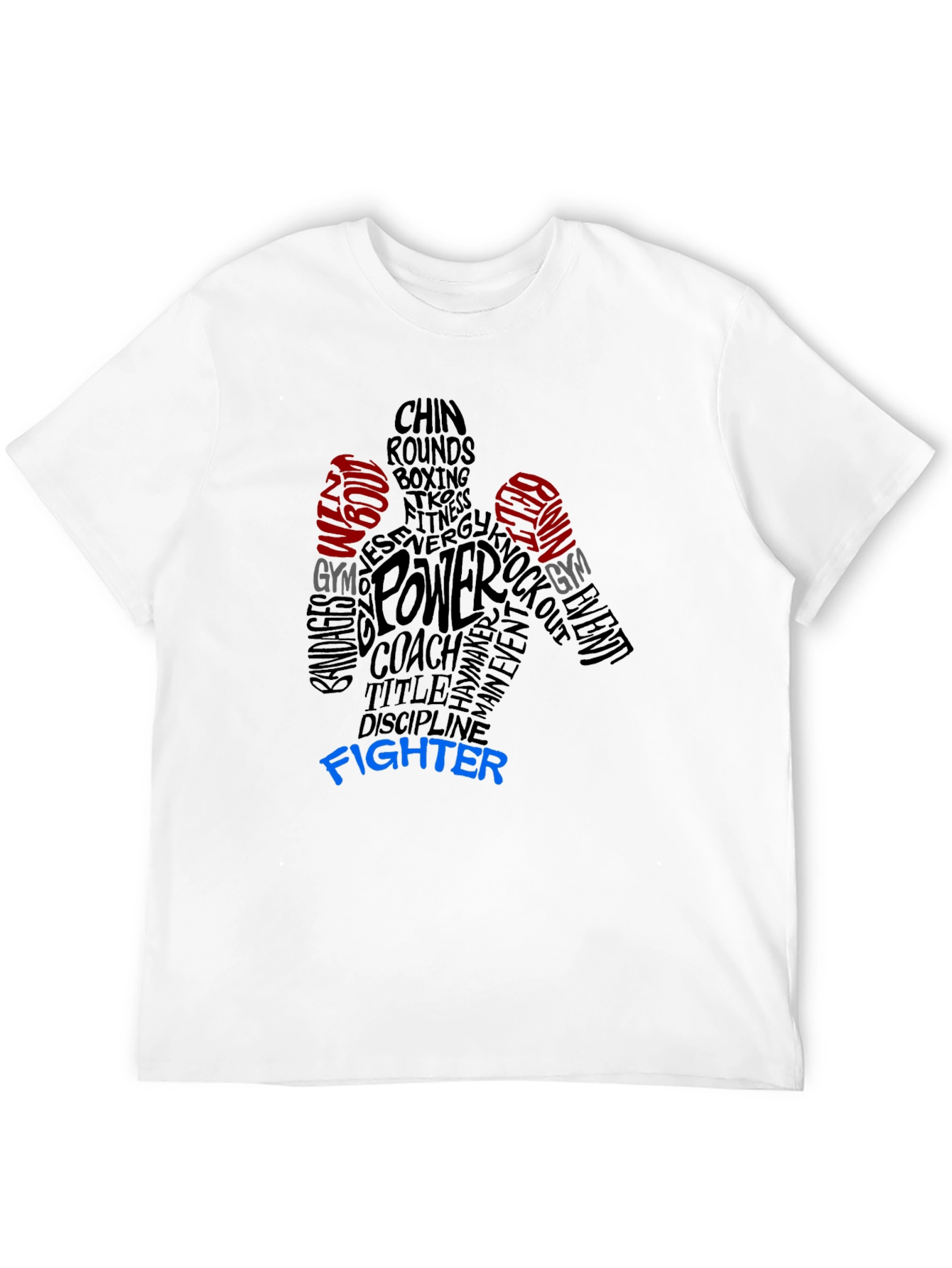 Boxing Fighter Graphic T-Shirt