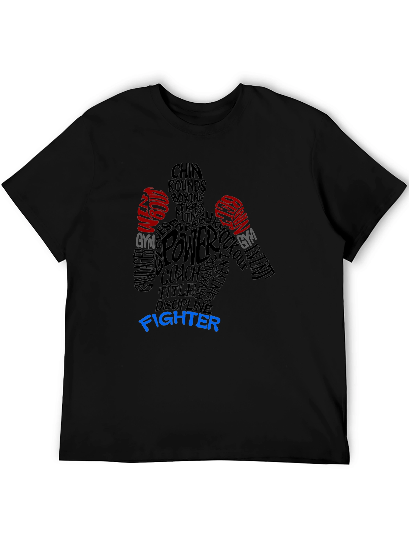 Boxing Fighter Graphic T-Shirt