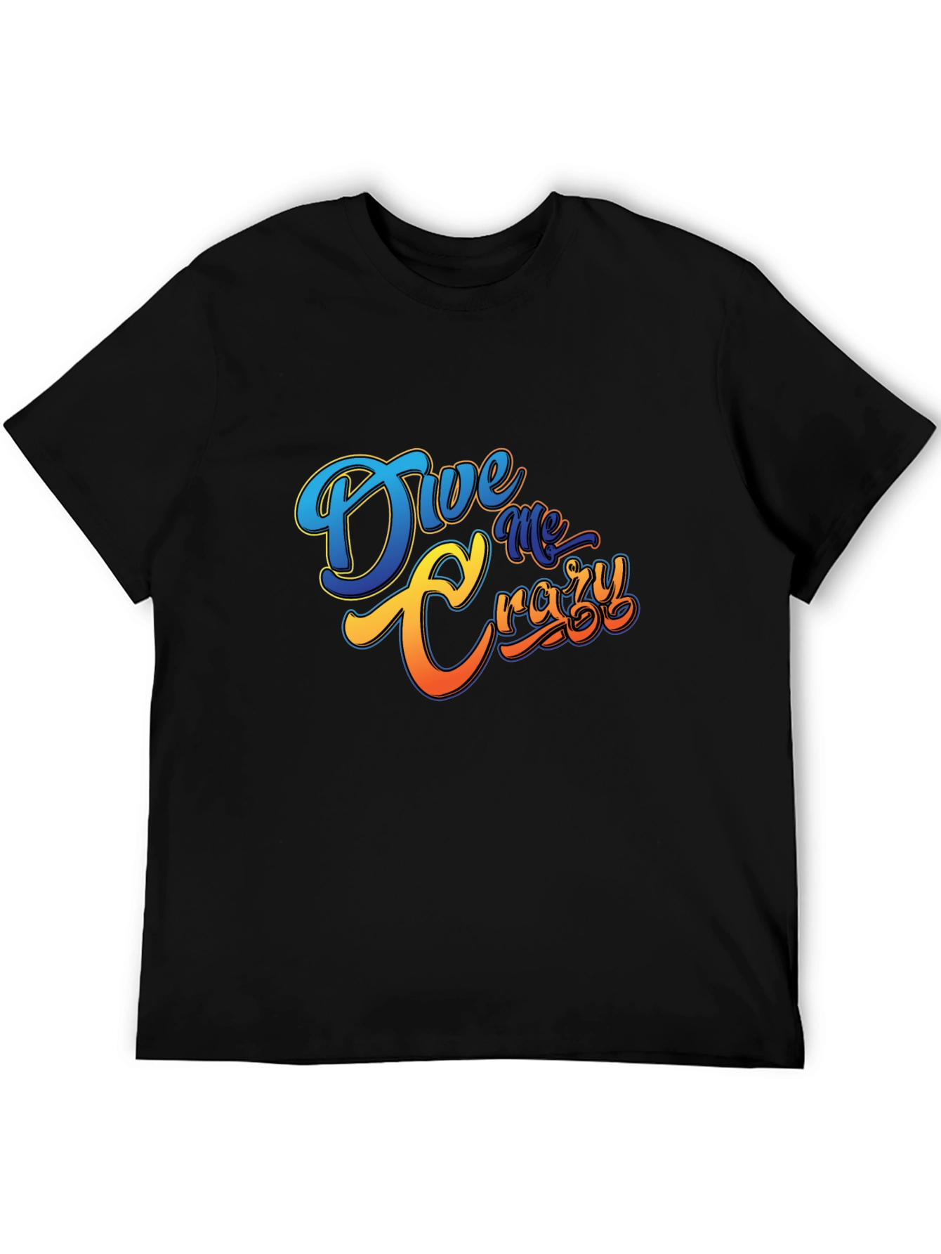 Dive Me Crazy Graphic Tee - Black