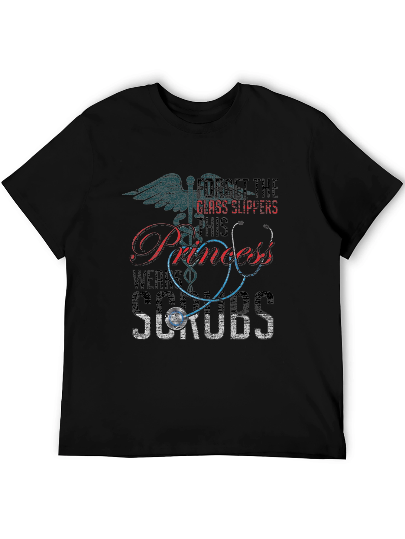 Princess Wears Scrubs T-Shirt - Nurse Gift