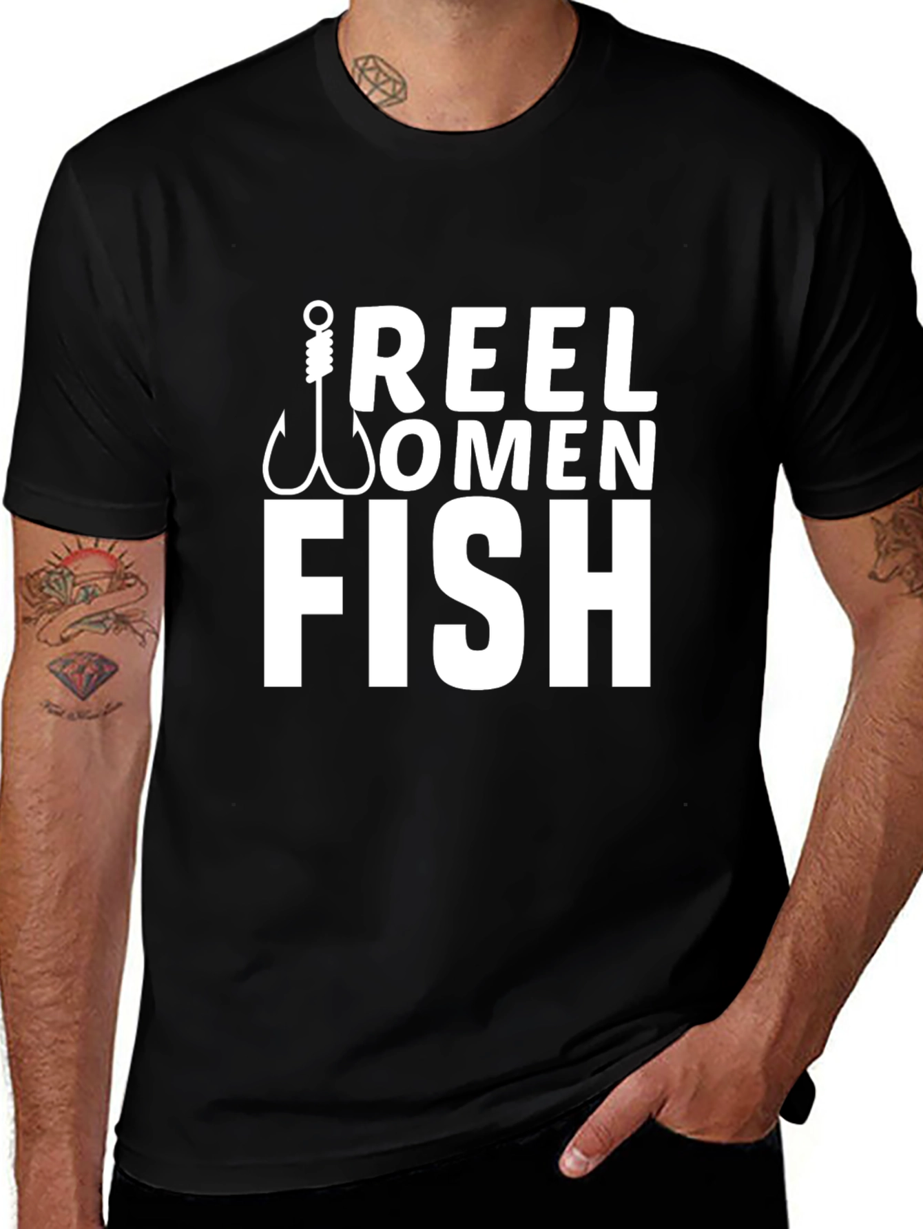 Reel Women Fish Graphic T-Shirt