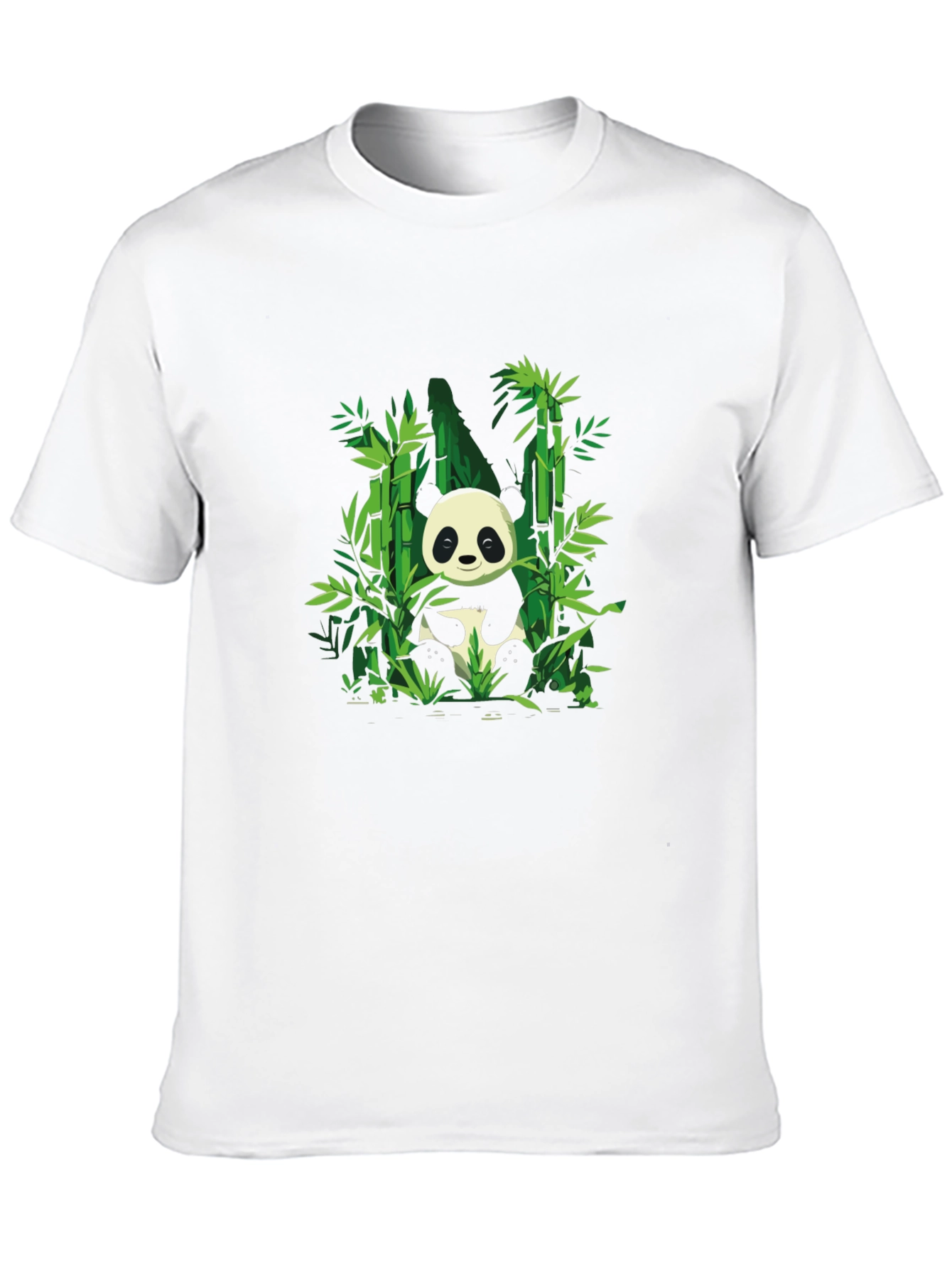 Panda Bamboo Graphic T-Shirt - Soft Cotton Blend