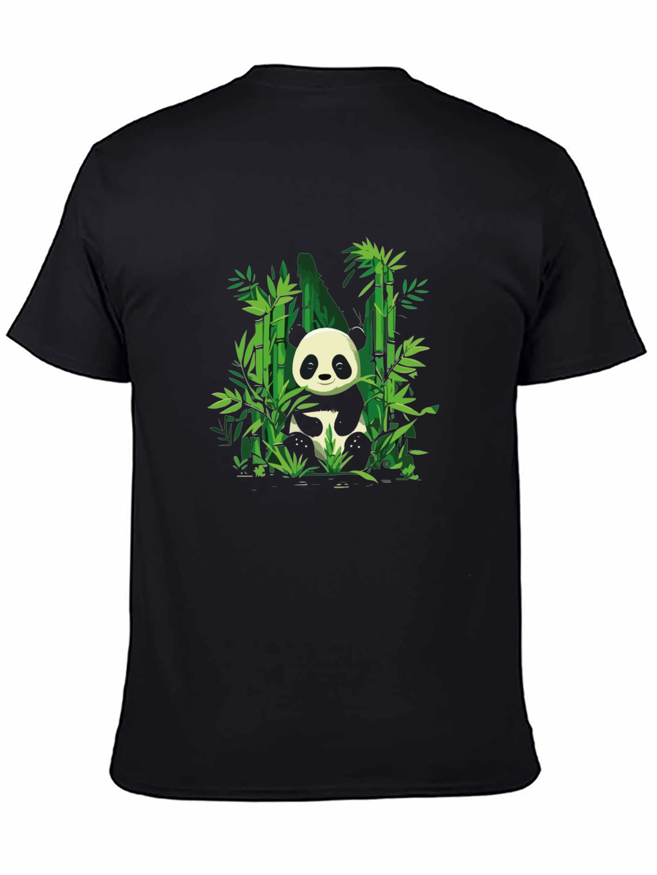 Panda Bamboo Graphic T-Shirt - Soft Cotton Blend
