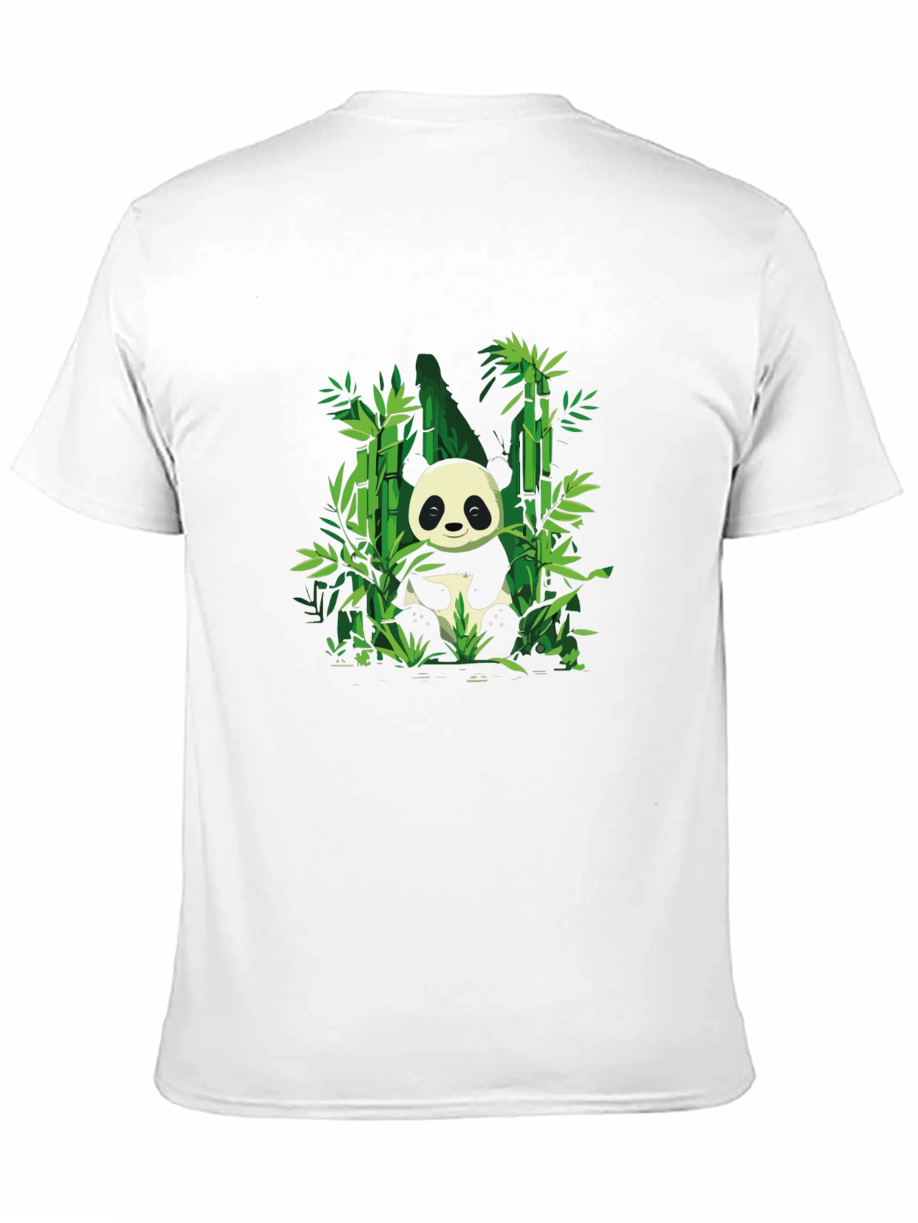 Panda Bamboo Graphic T-Shirt - Soft Cotton Blend