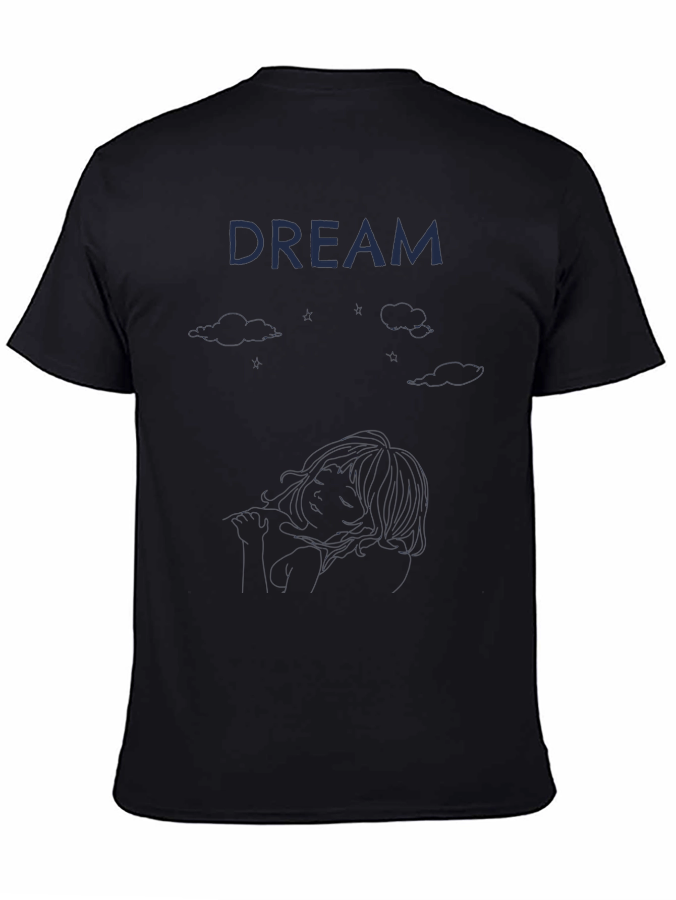 Dream Graphic Tee - Mens Black T-Shirt