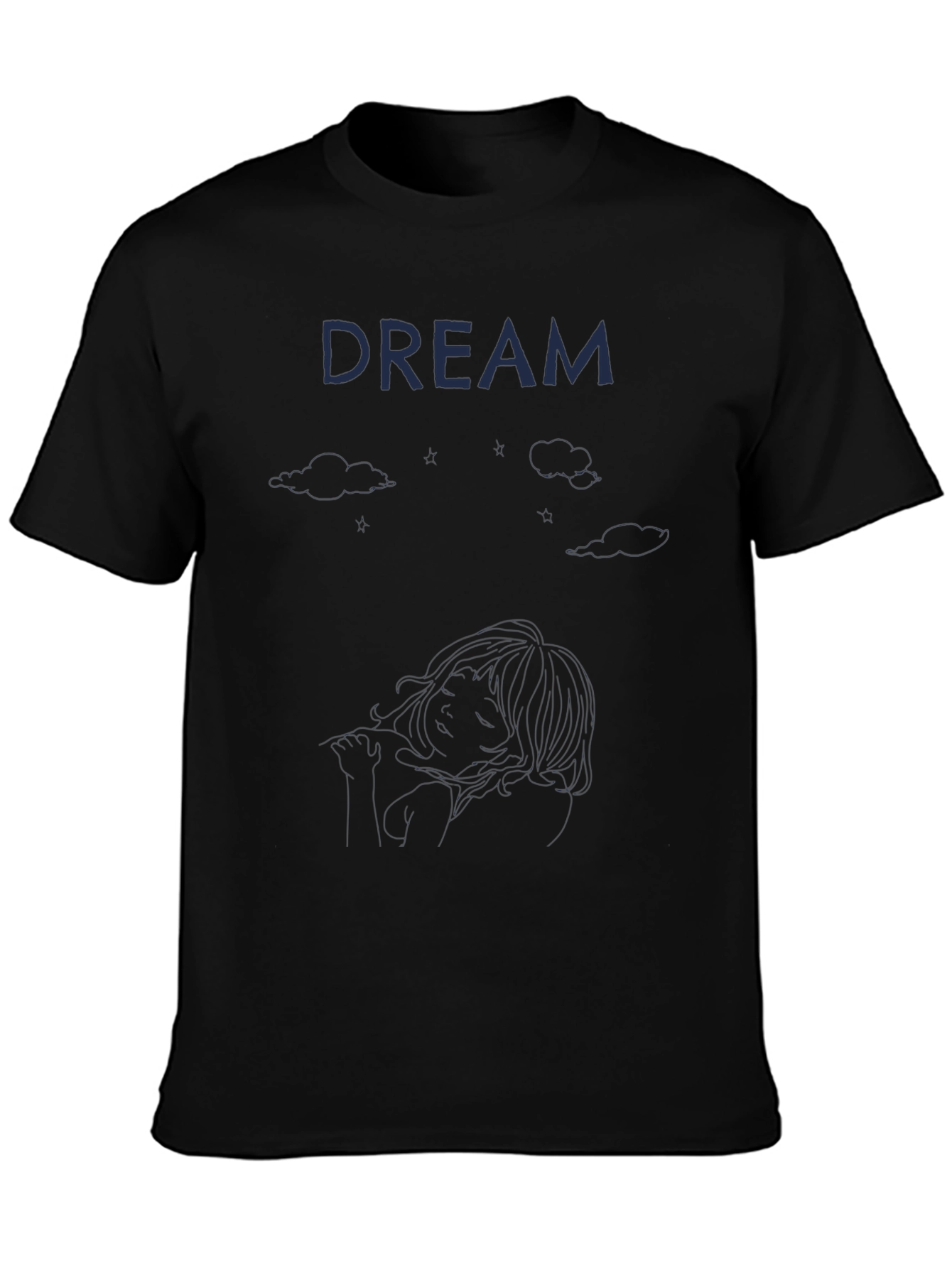 Dream Graphic Tee - Mens Black T-Shirt