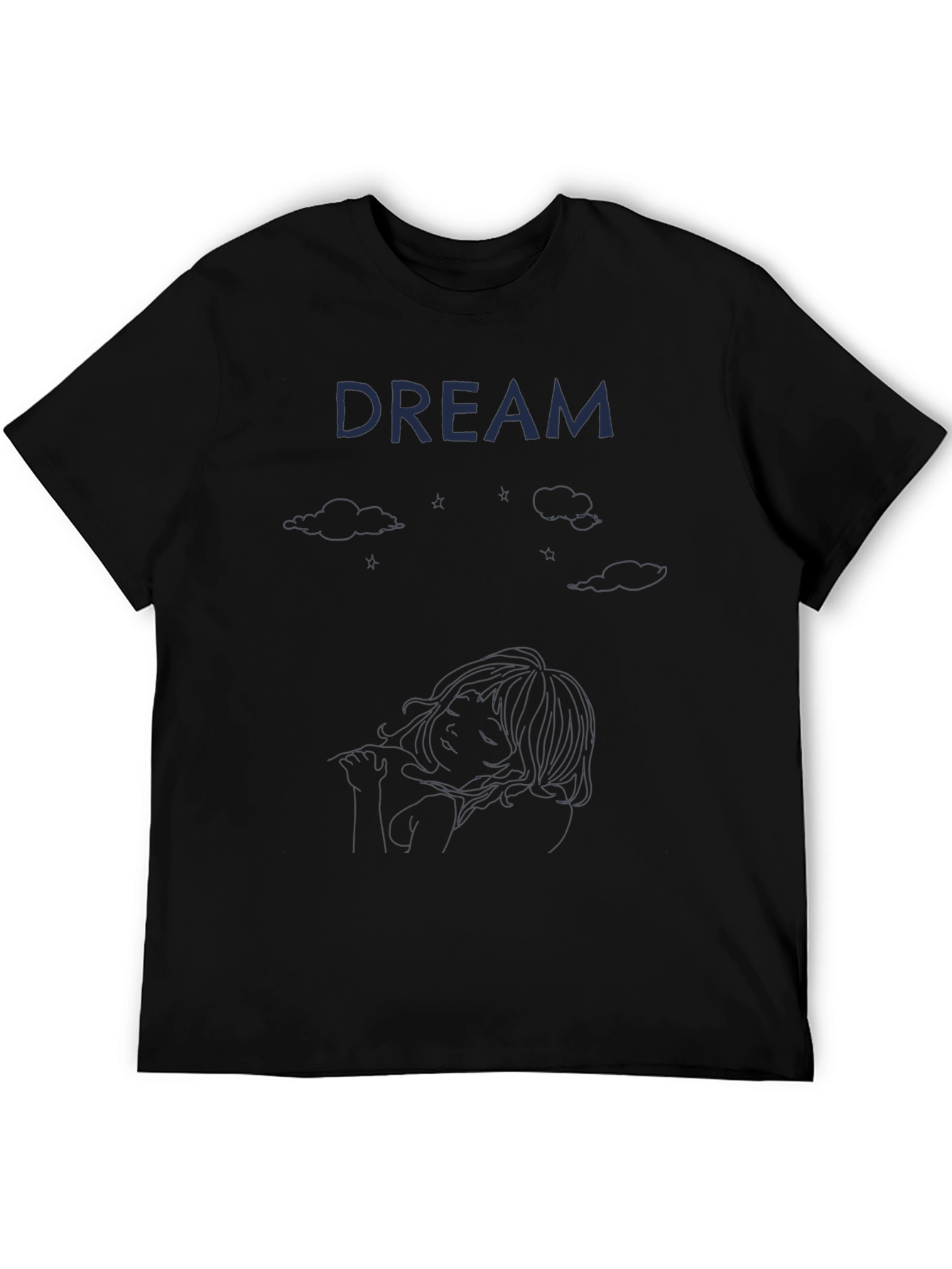 Dream Graphic Tee - Mens Black T-Shirt