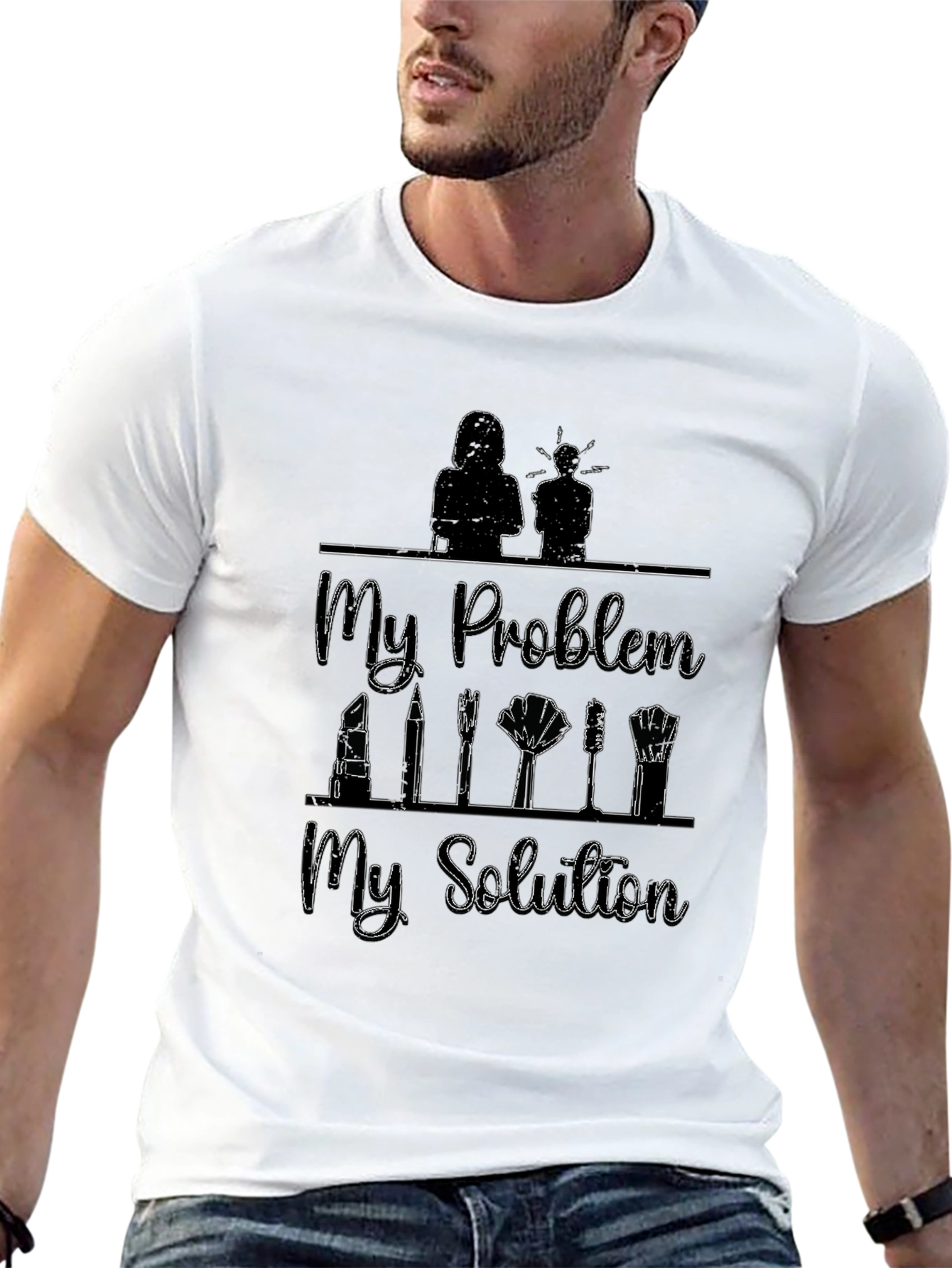 Makeup Lover T-Shirt: My Problem My Solution