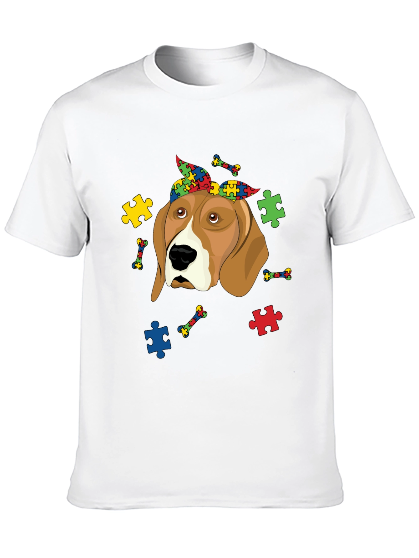 Autism Awareness Beagle T-Shirt