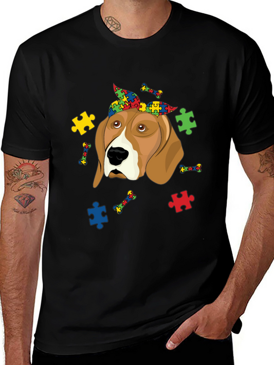 Autism Awareness Beagle T-Shirt