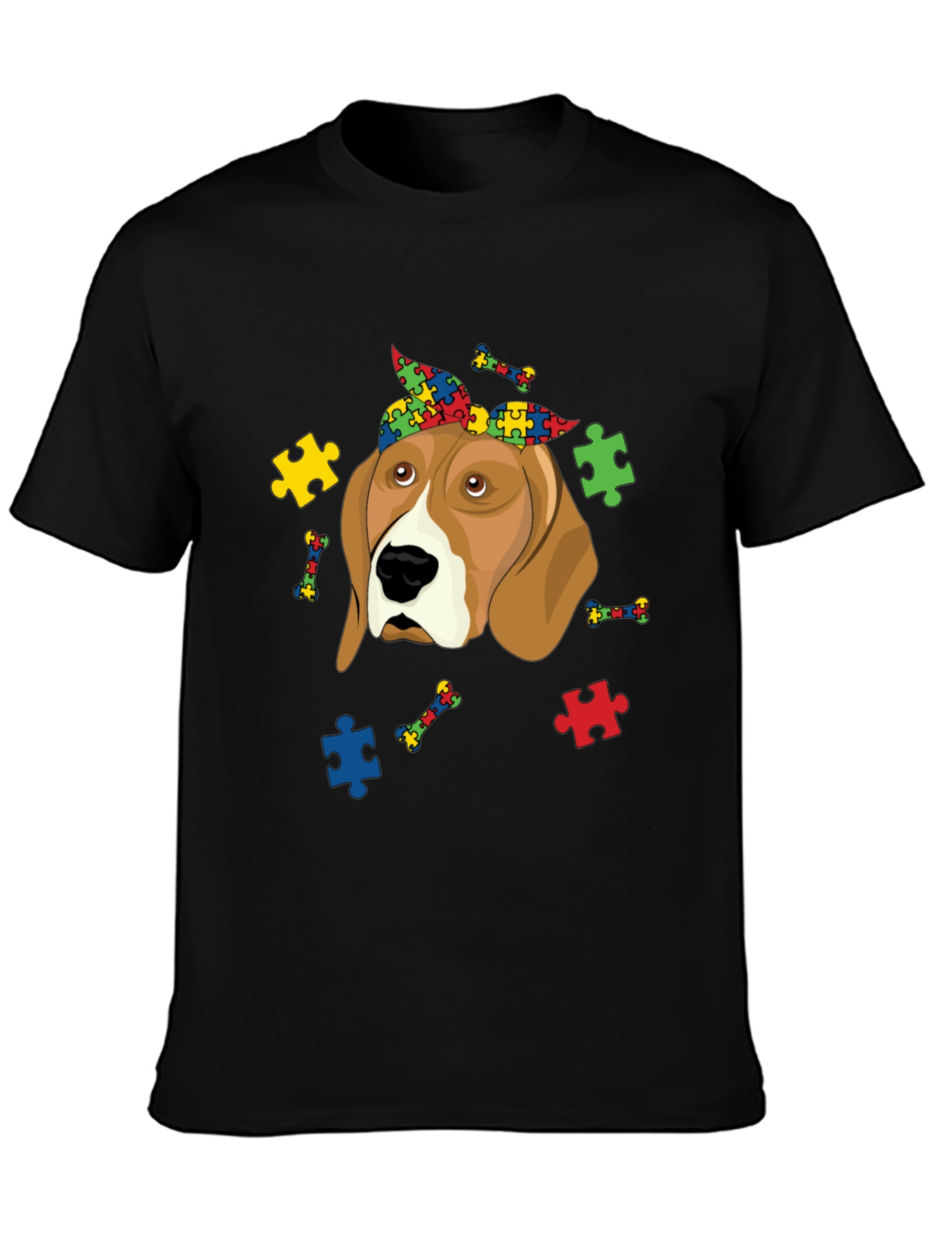 Autism Awareness Beagle T-Shirt