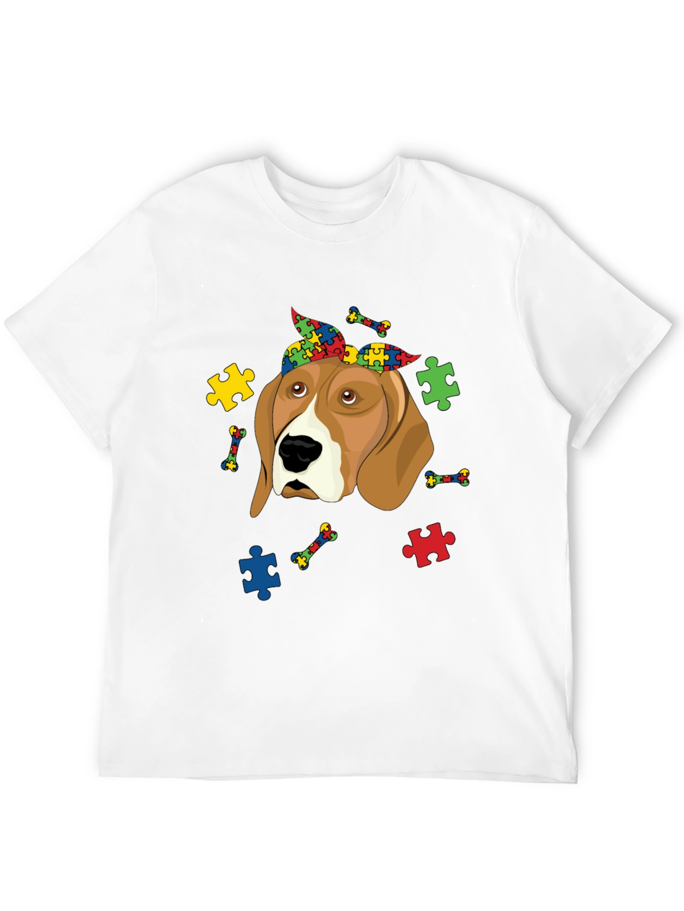 Autism Awareness Beagle T-Shirt