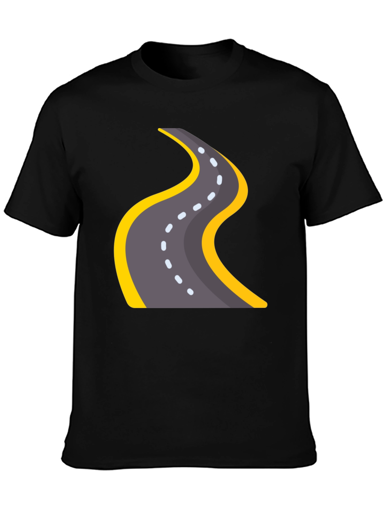 Road Trip T-Shirt - Black Graphic Tee