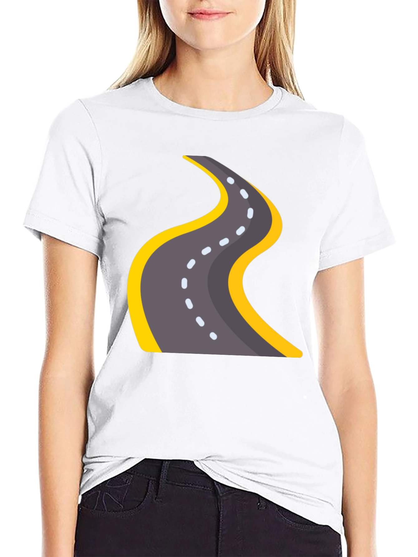 Road Trip T-Shirt - Black Graphic Tee
