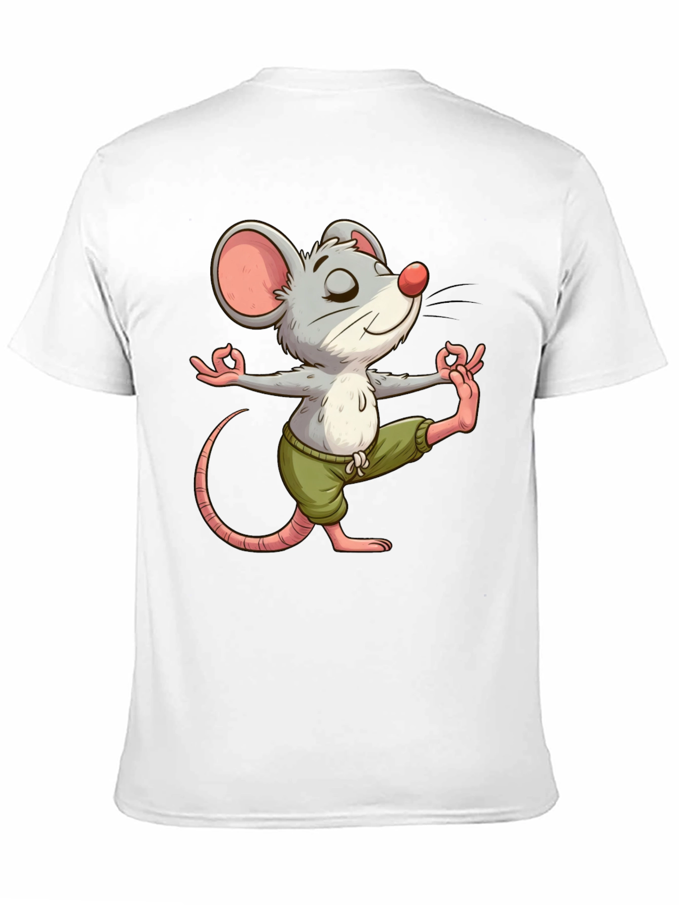 Yoga Mouse Graphic Tee