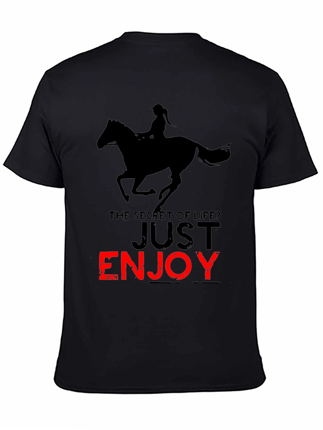 Secret of Life Horseback Riding T-Shirt