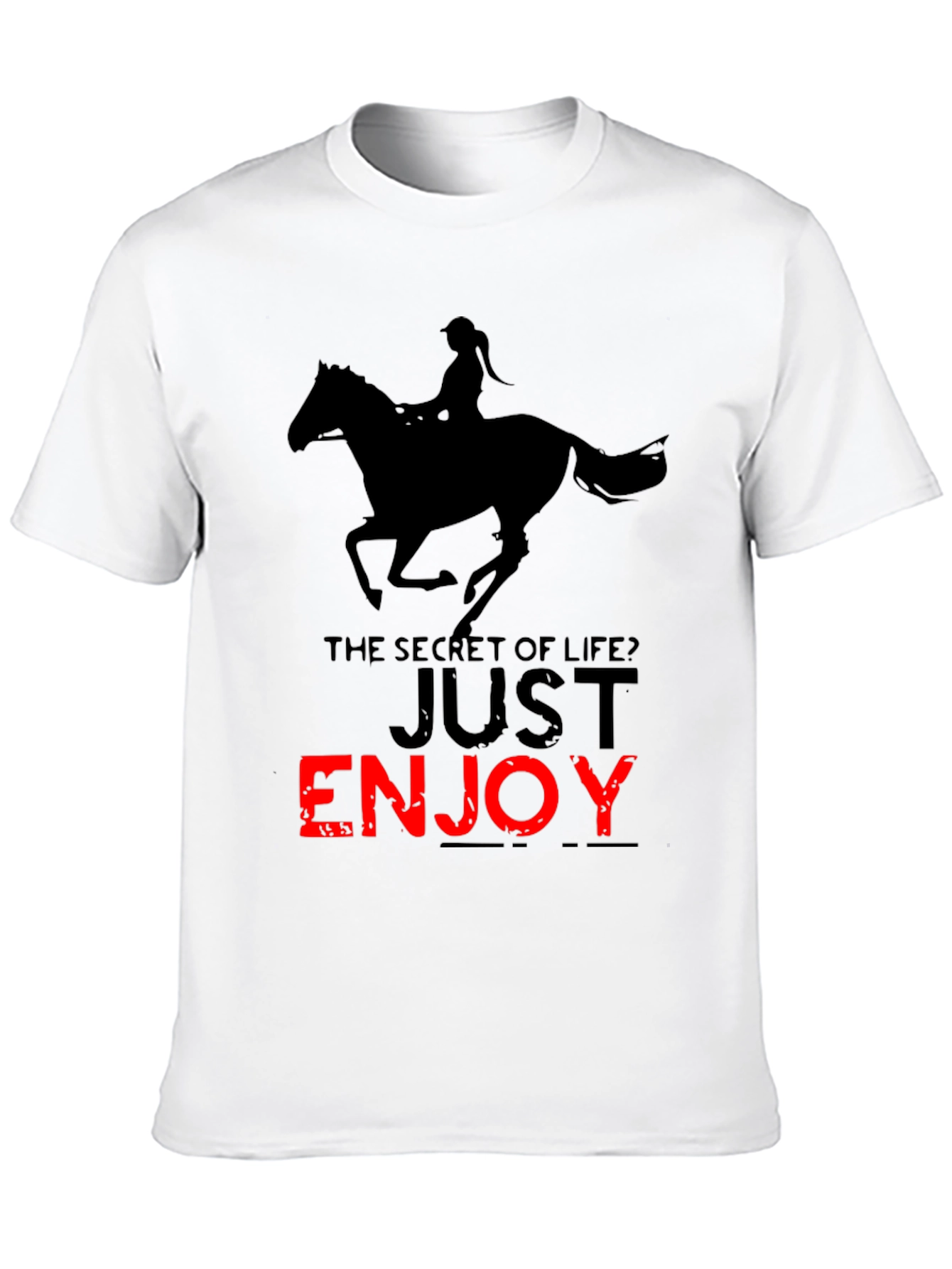 Secret of Life Horseback Riding T-Shirt
