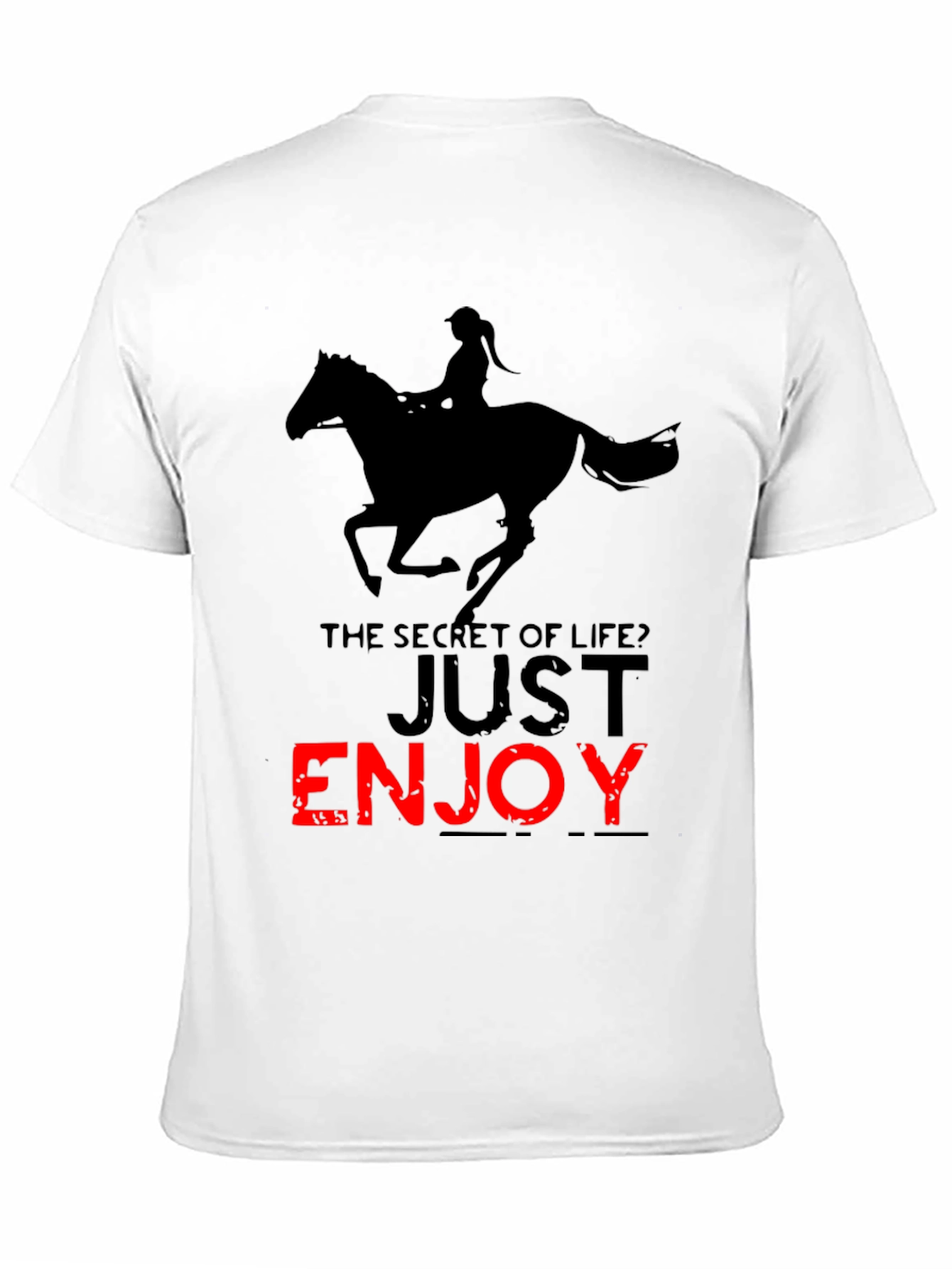 Secret of Life Horseback Riding T-Shirt
