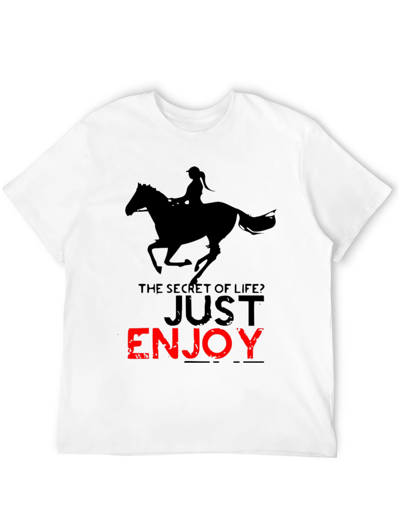 Secret of Life Horseback Riding T-Shirt