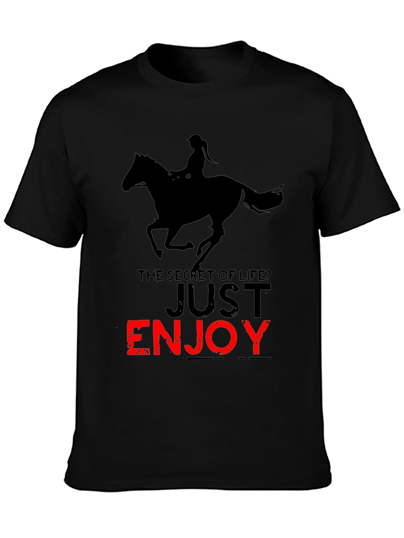 Secret of Life Horseback Riding T-Shirt