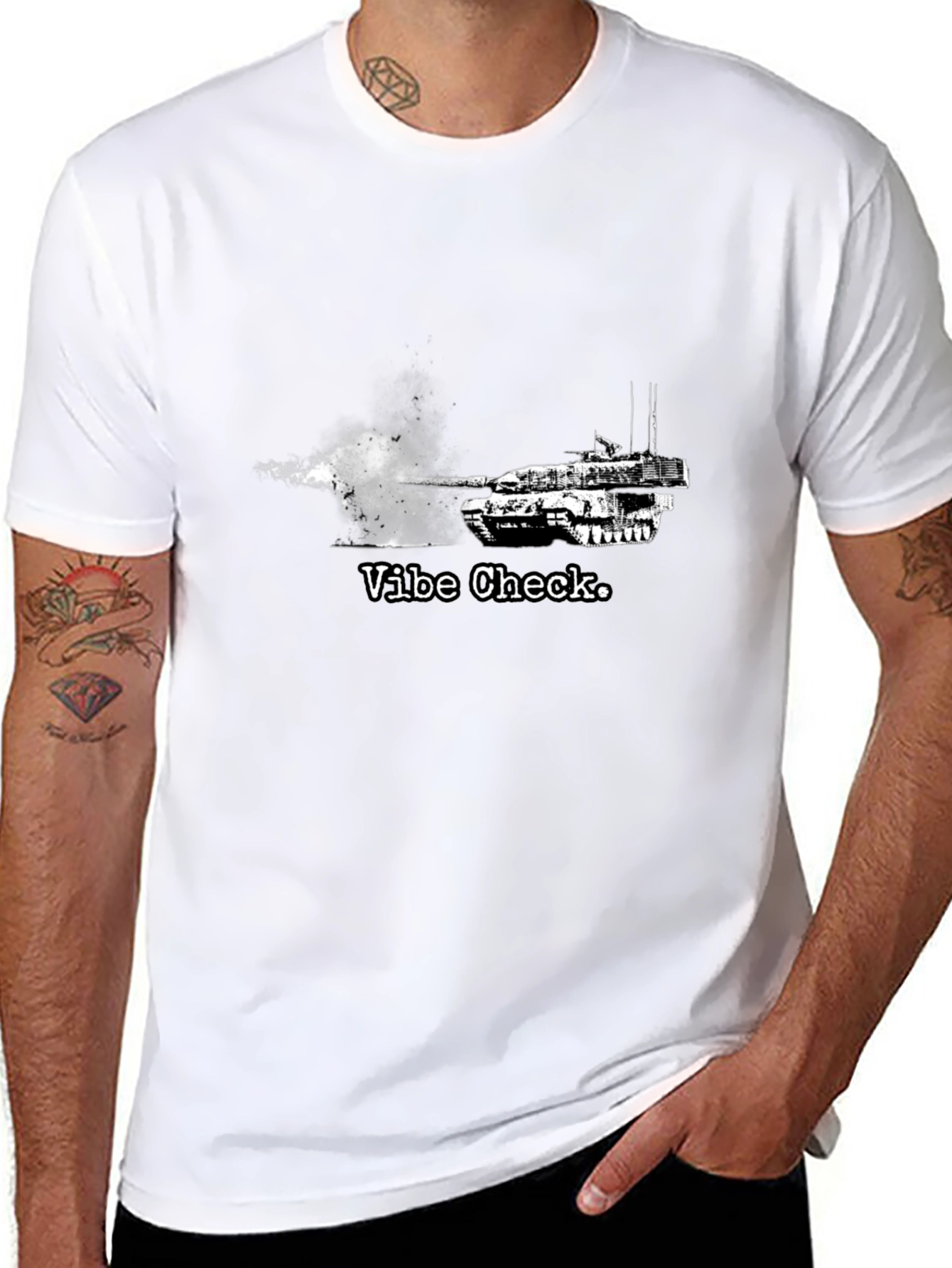 Vibe Check Tank Graphic Tee