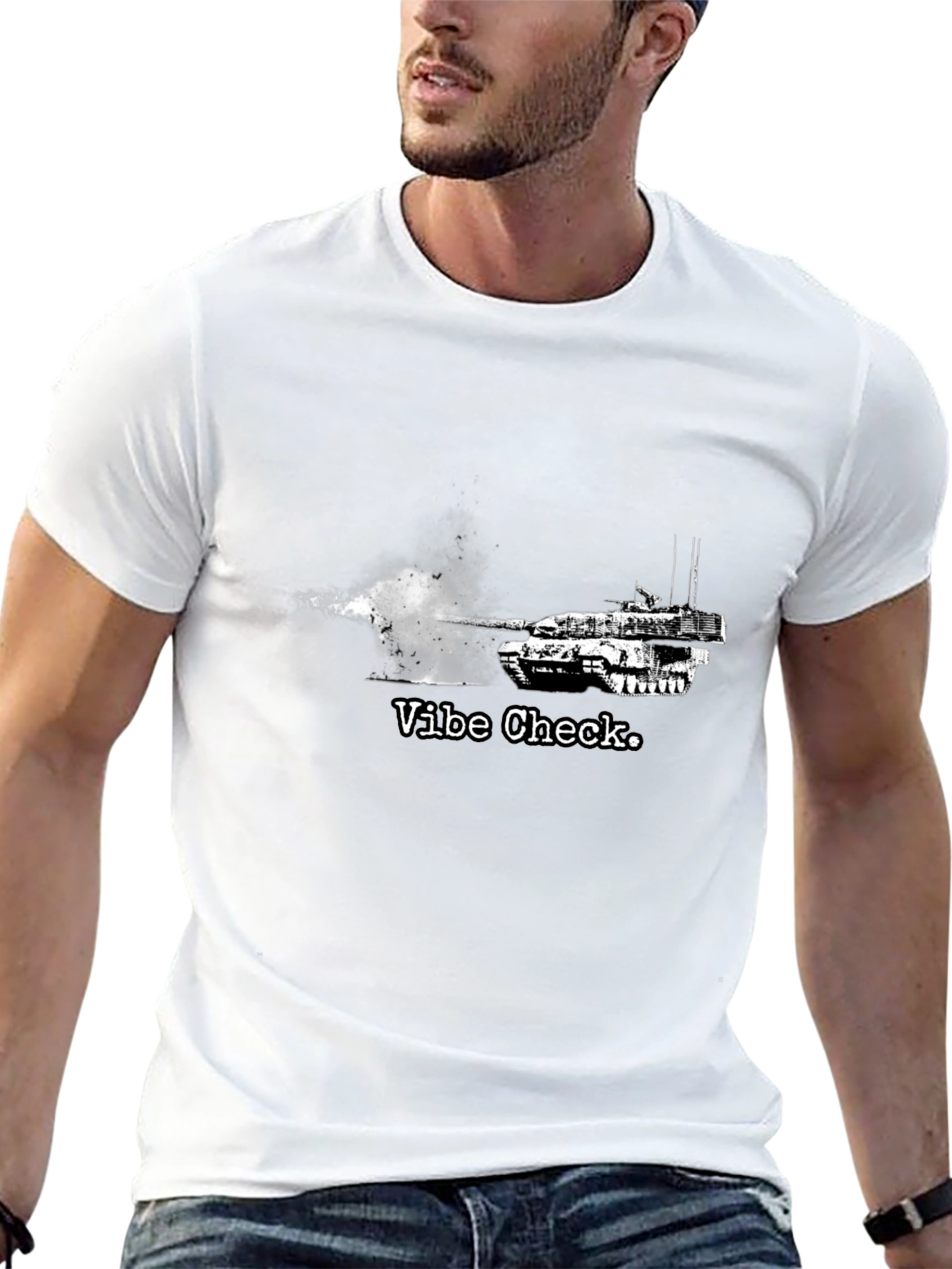 Vibe Check Tank Graphic Tee