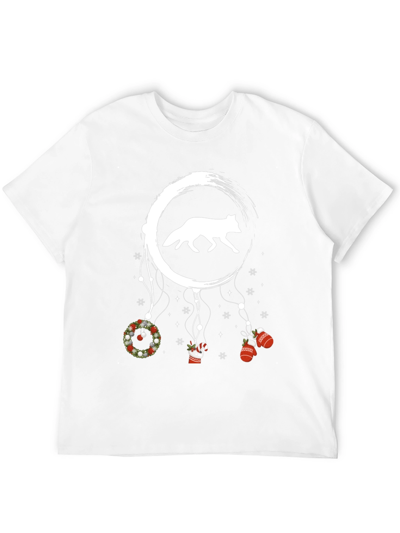 Winter Fox Dreamcatcher T-Shirt