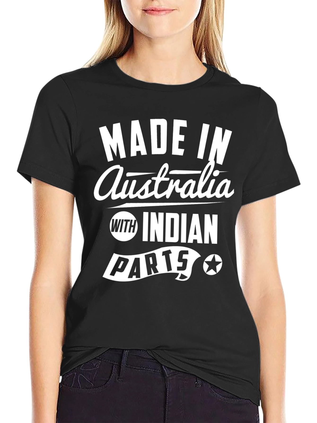 Made in Australia with Indian Parts T-Shirt