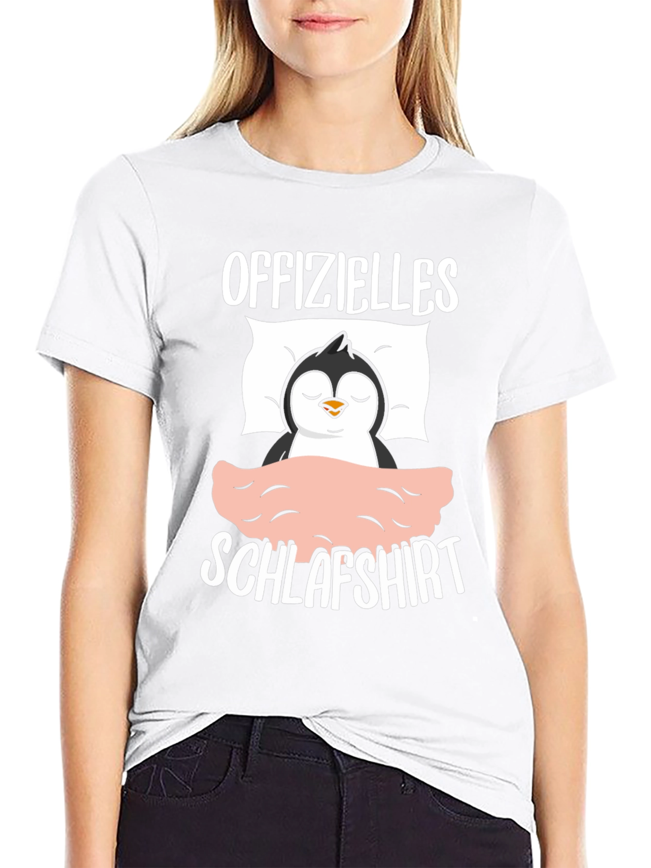 Penguin Sleeping T-Shirt