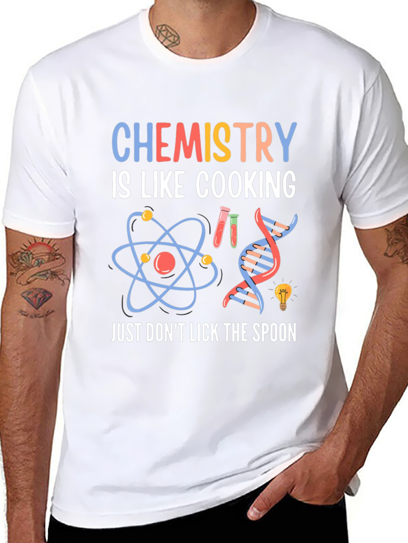 Chemistry is Like Cooking Graphic T-Shirt