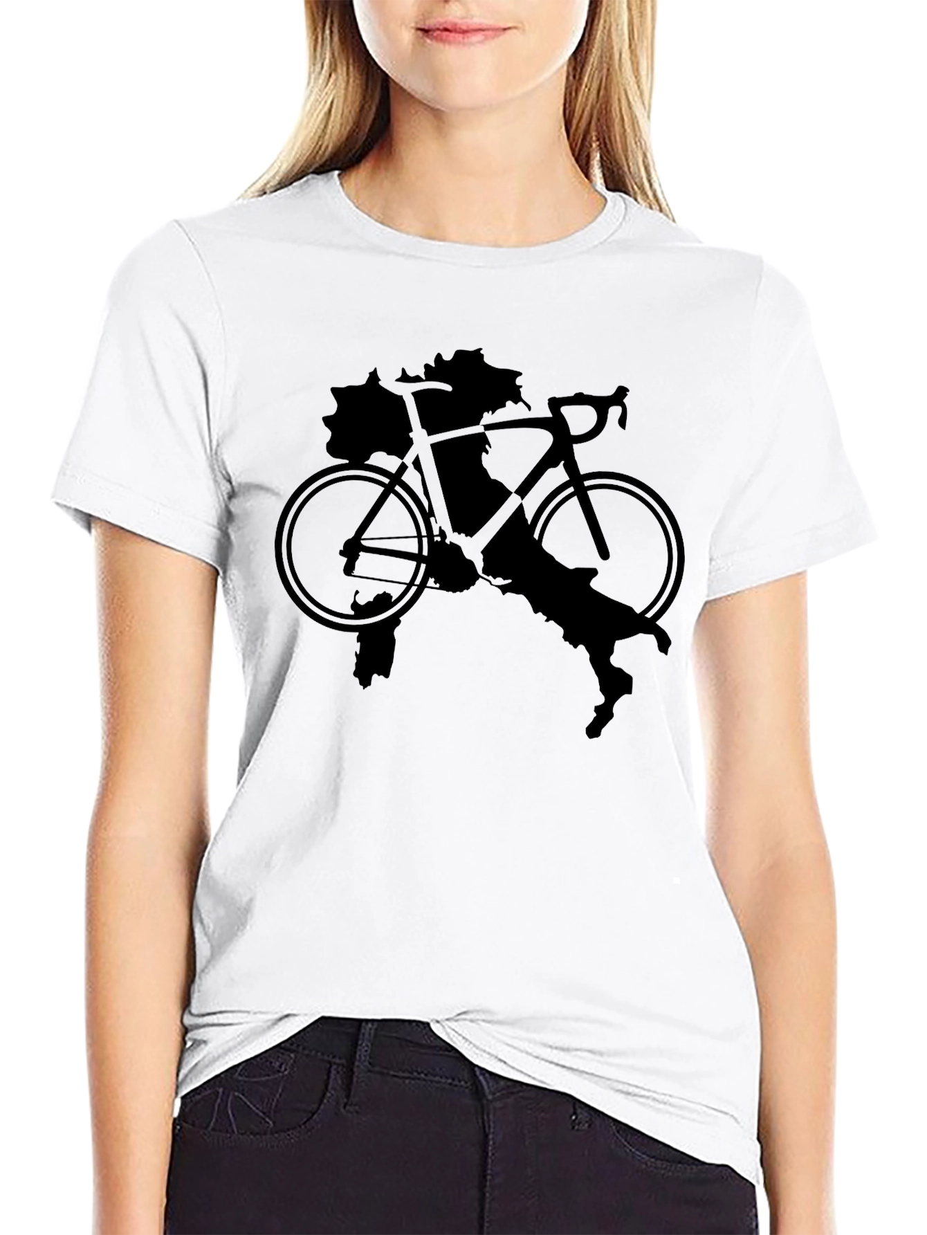 Italy Bike Silhouette T-Shirt