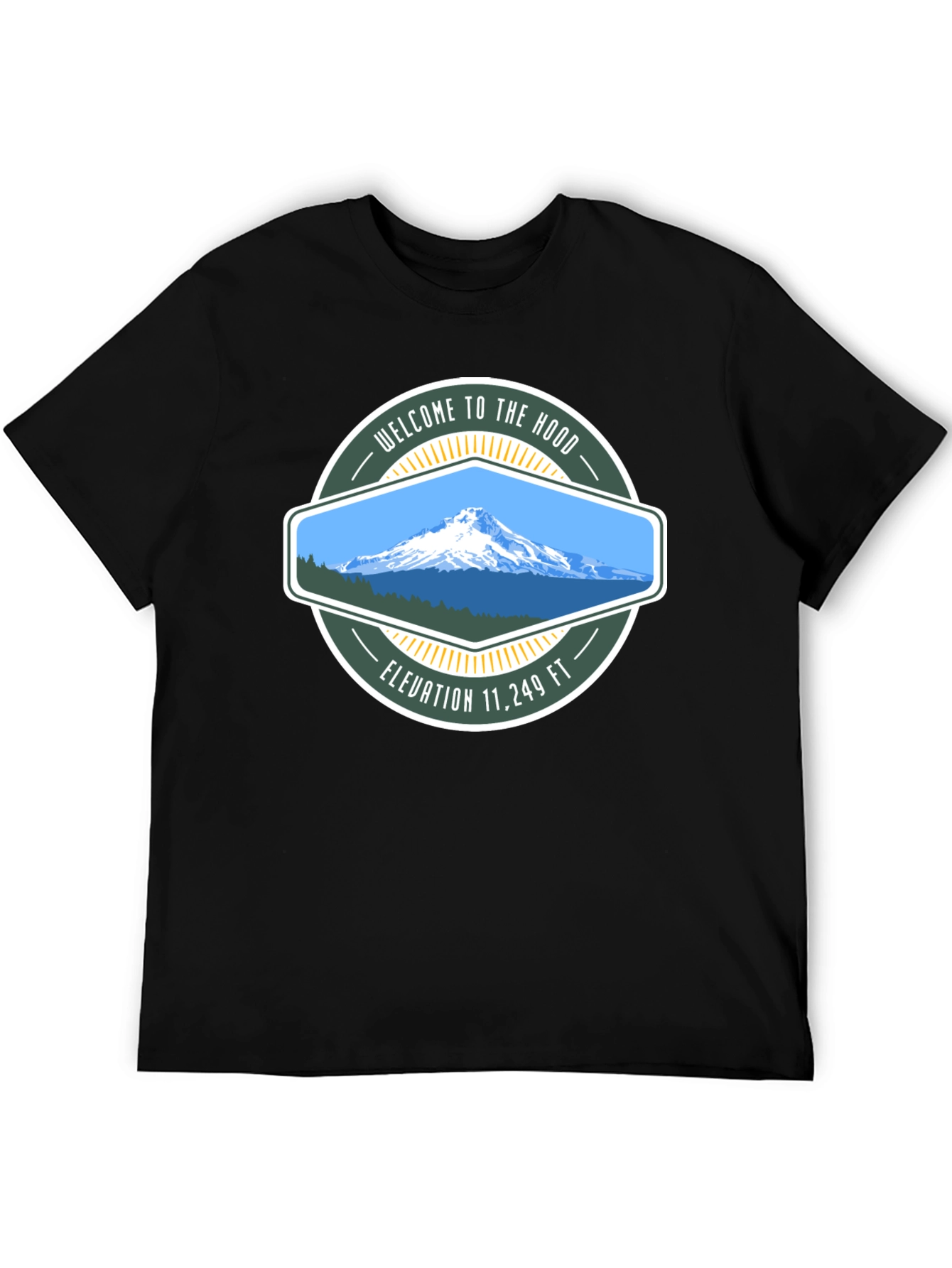 Welcome to the Hood - Elevation Graphic Tee