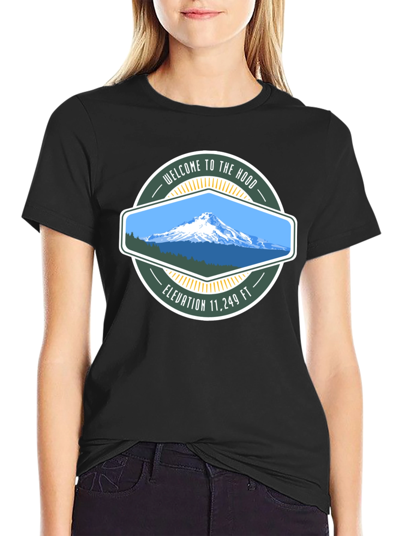 Welcome to the Hood - Elevation Graphic Tee