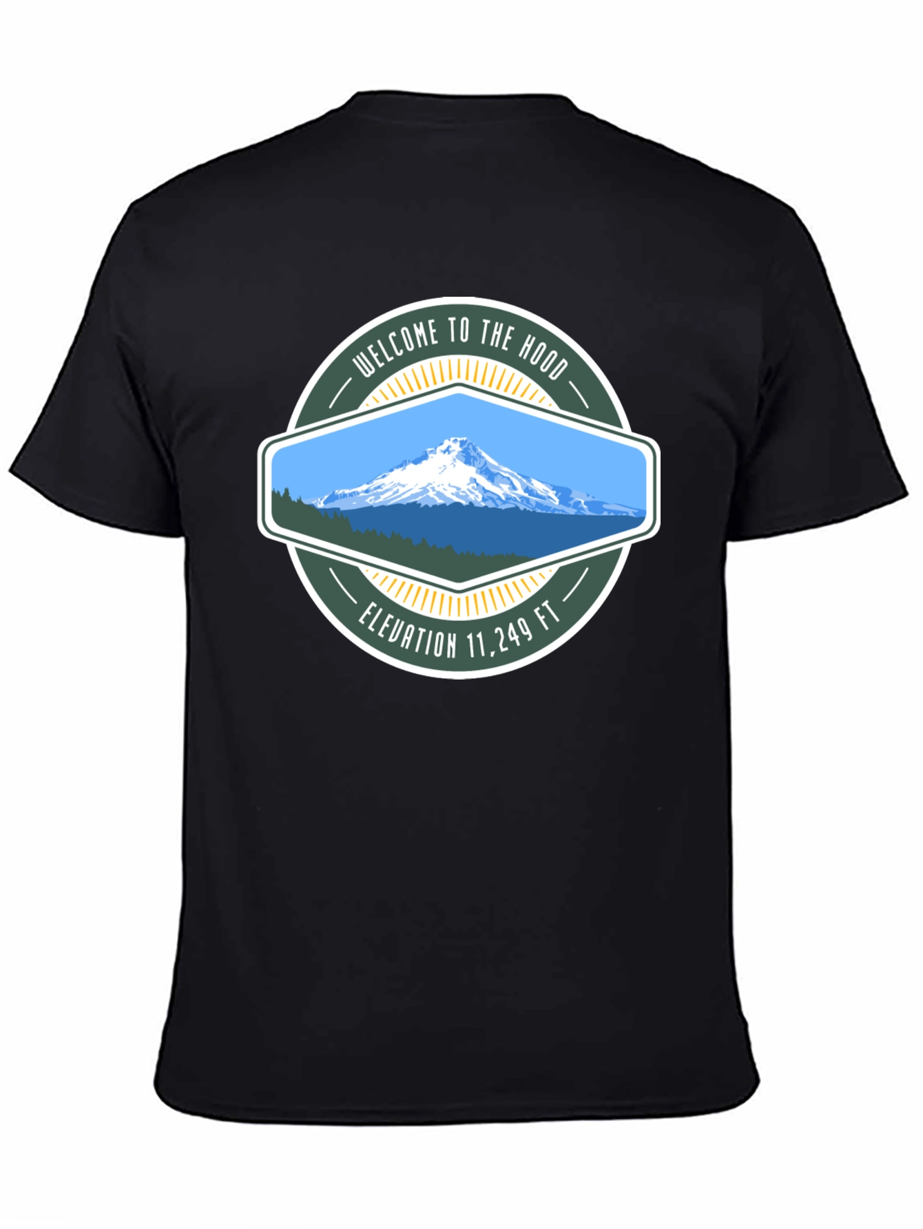 Welcome to the Hood - Elevation Graphic Tee