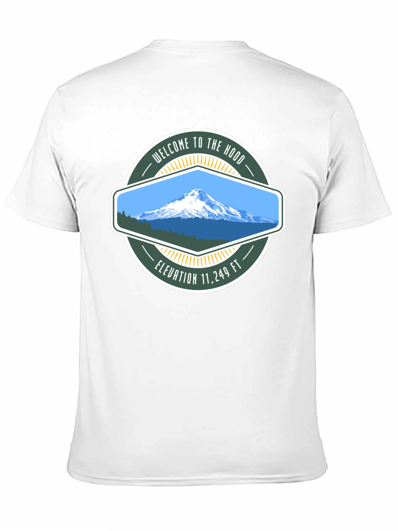 Welcome to the Hood - Elevation Graphic Tee