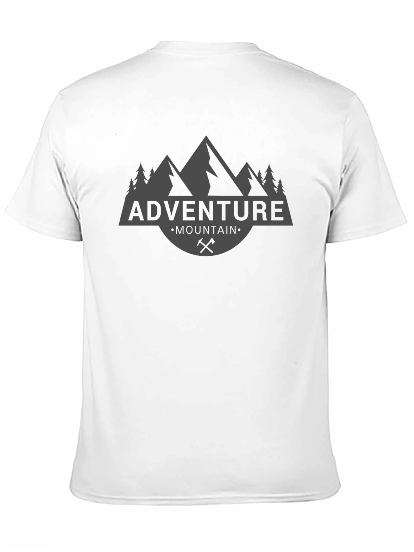 Adventure Mountain Graphic Tee - Black