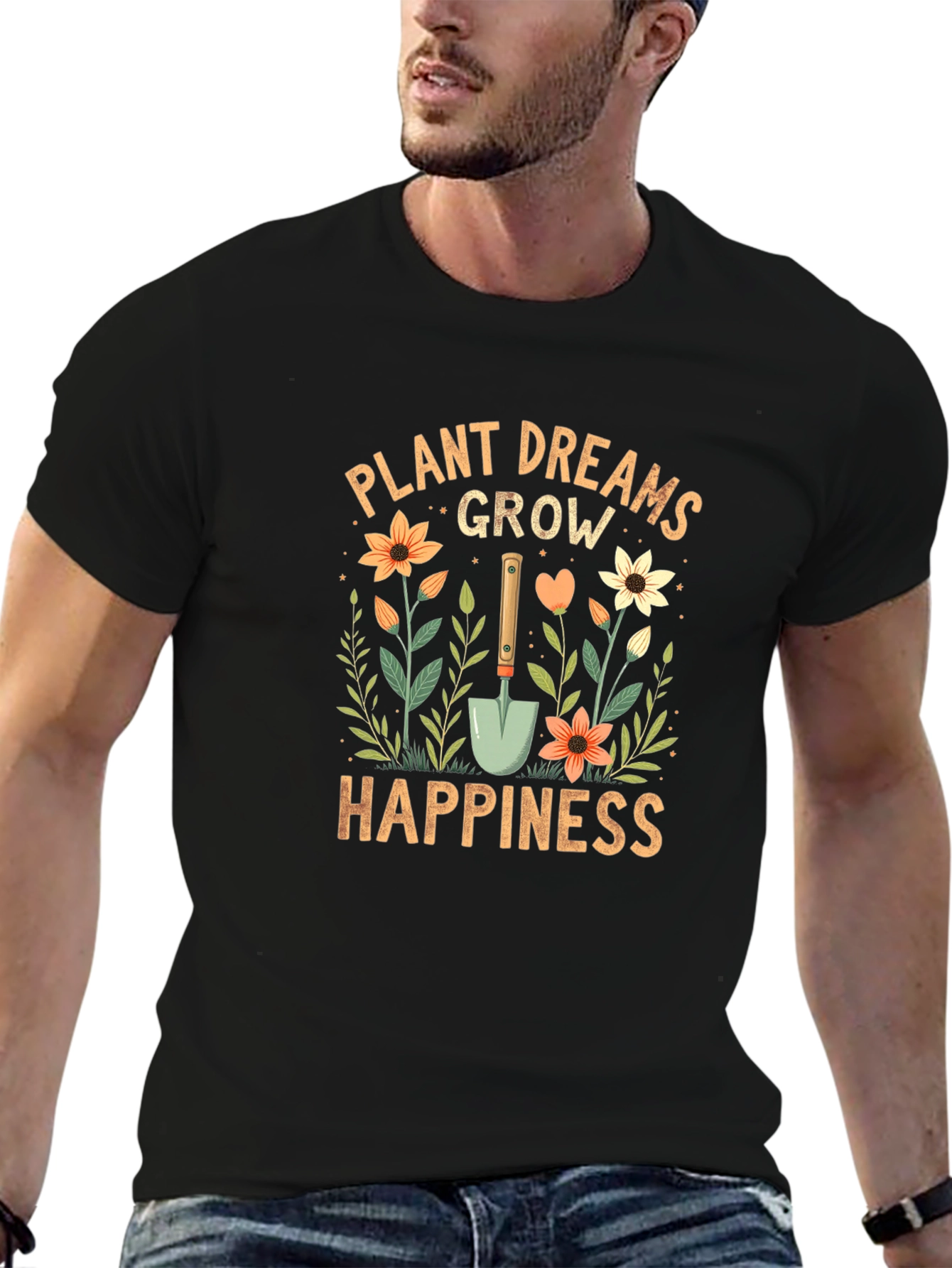 Plant Dreams Grow Happiness T-Shirt