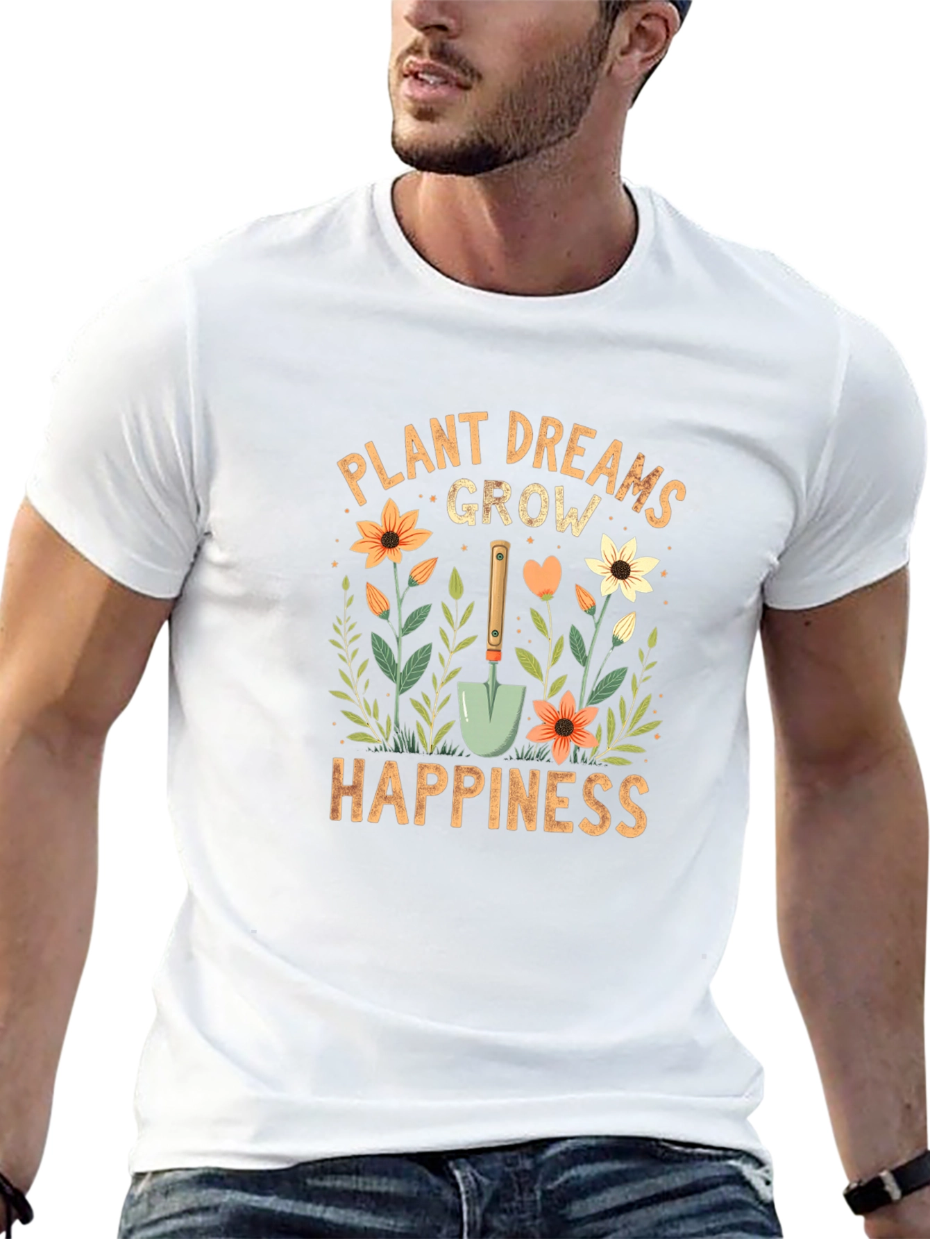 Plant Dreams Grow Happiness T-Shirt
