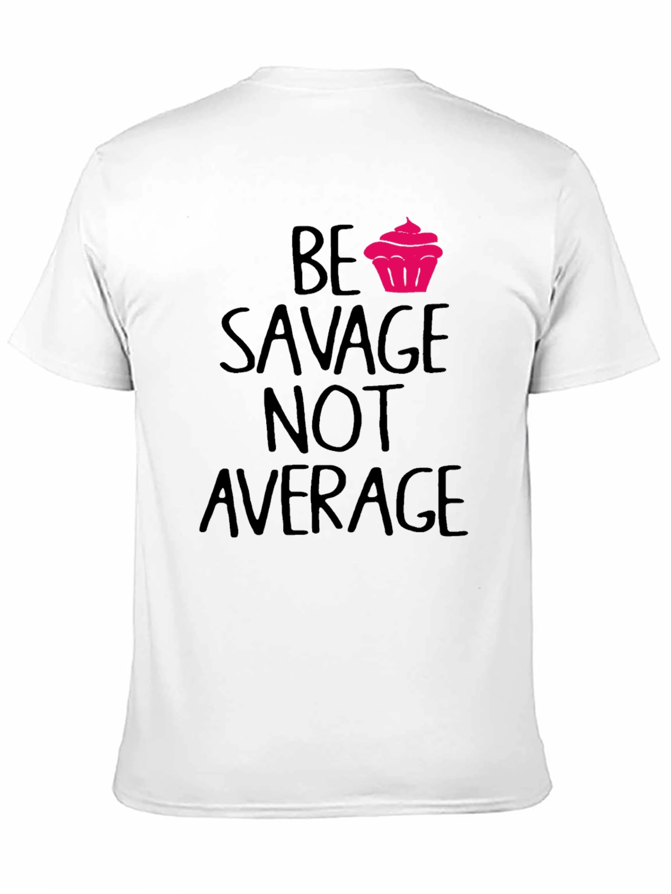 Savage Cupcake Graphic Tee - Black